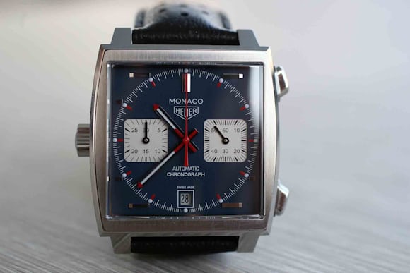 The TAG Heuer Monaco Calibre 11 ‘McQueen’ Chronograph.