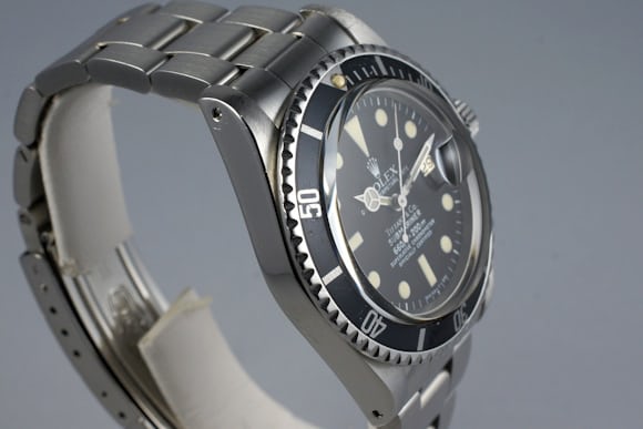 Rolex Submariner 1680 Top hat plexi