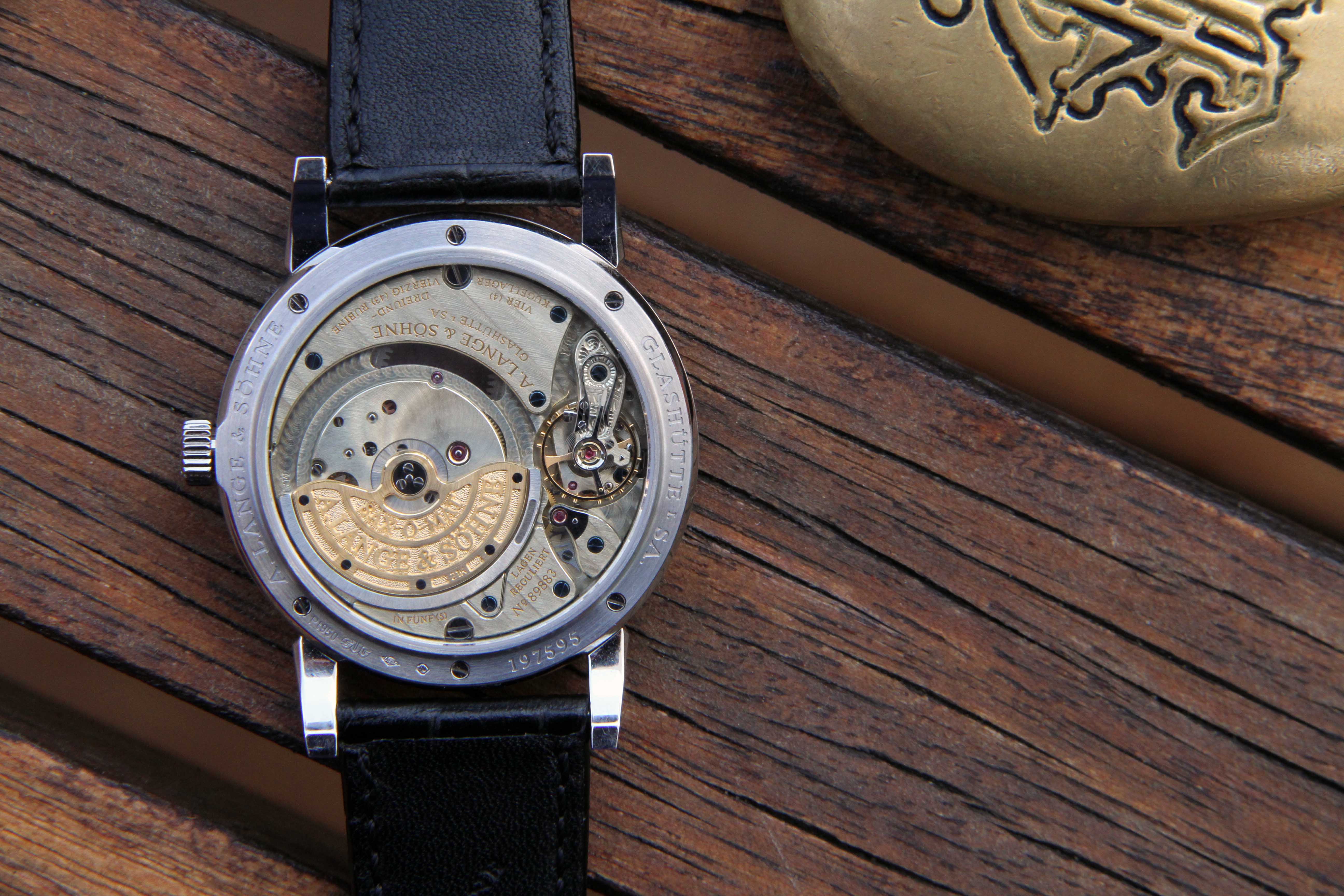 The A. Lange & Söhne Saxonia Annual Calendar. Caliber L085.1