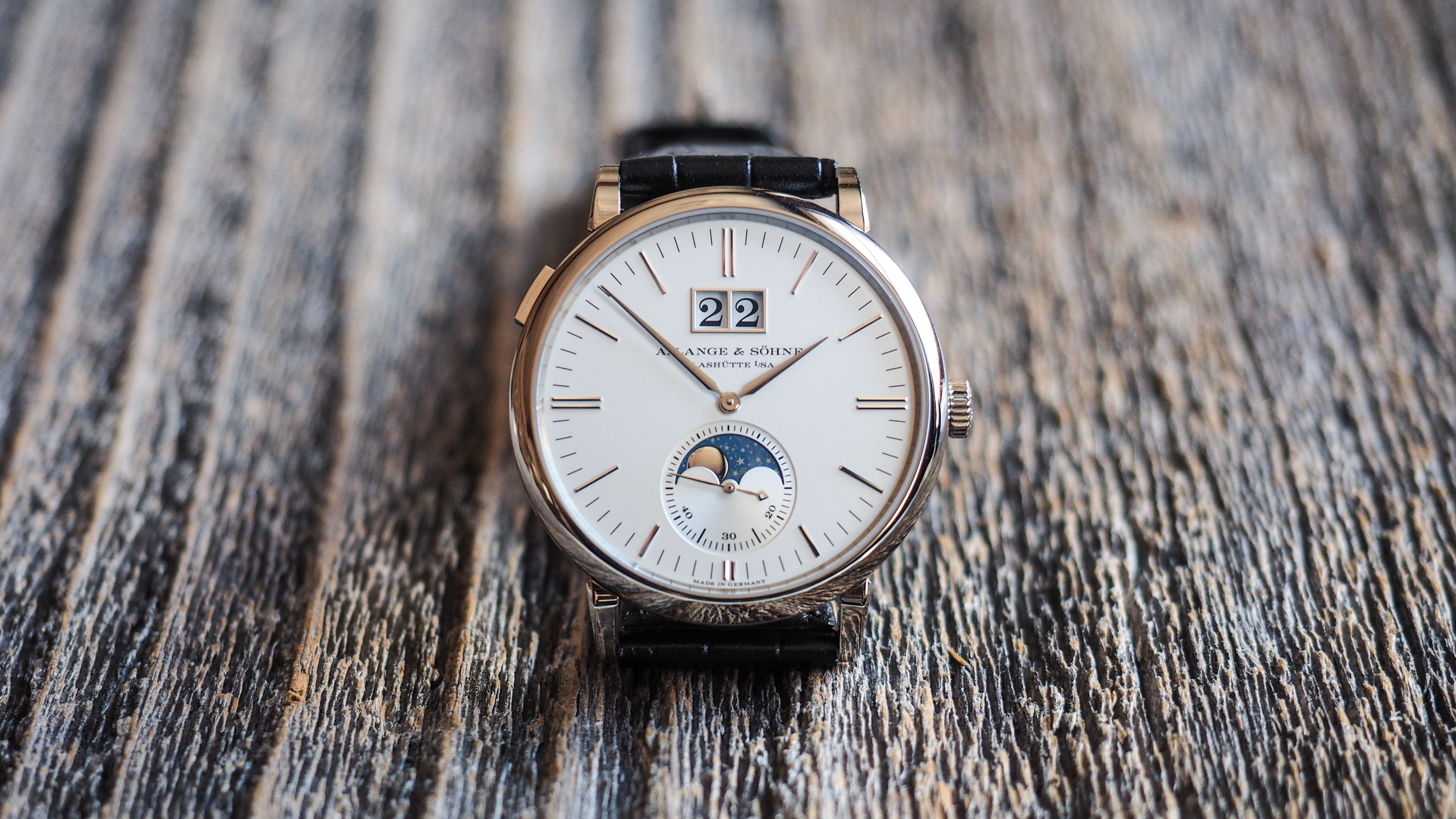 Hands On The A. Lange Sohne Saxonia Moon Phase Hodinkee