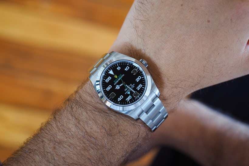 A Week On The Wrist: The 2016 Rolex Air-King, Reference 116900 Steve Blog