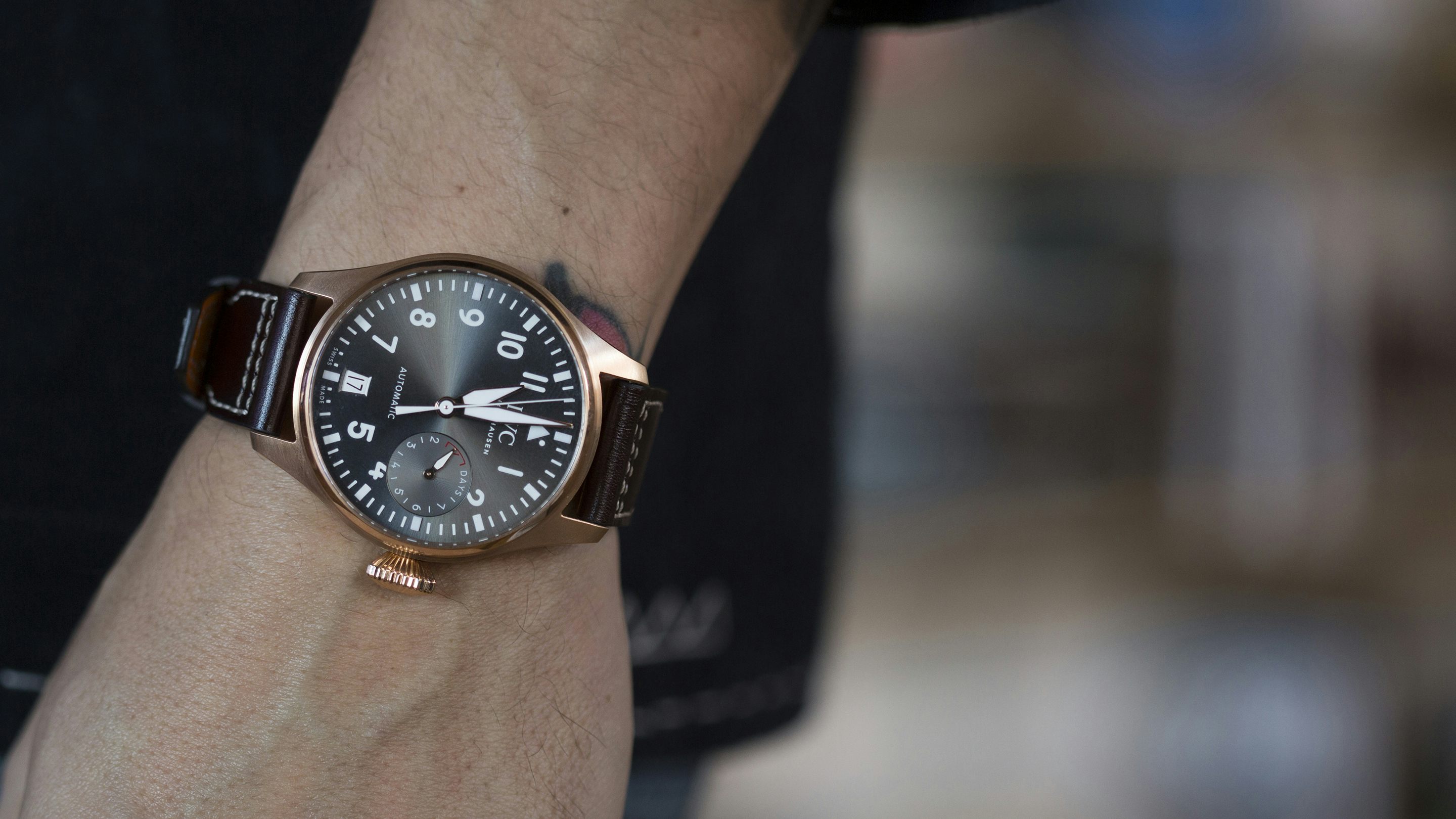 Watch Spotting: Bradley Cooper Wearing A IWC Big Pilot's Watch