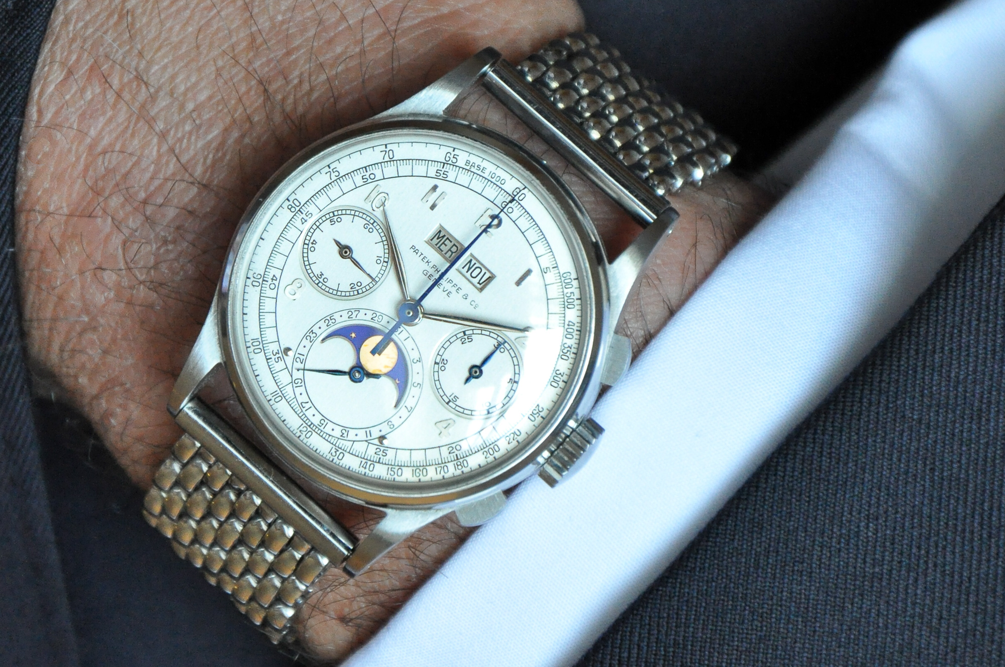 Patek philippe clearance 1518 for sale