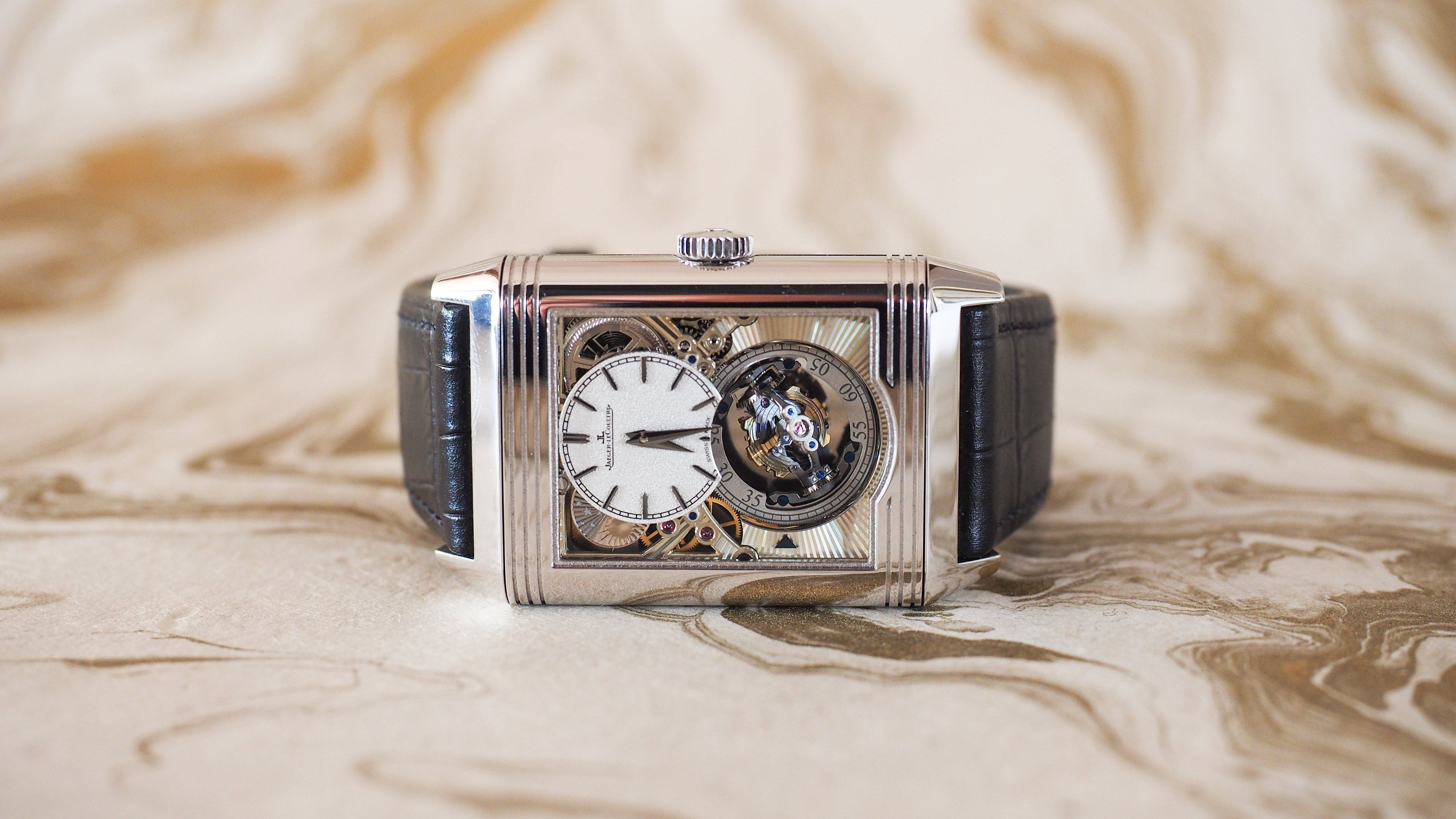 Hands On The Jaeger LeCoultre Reverso Tribute Gyrotourbillon