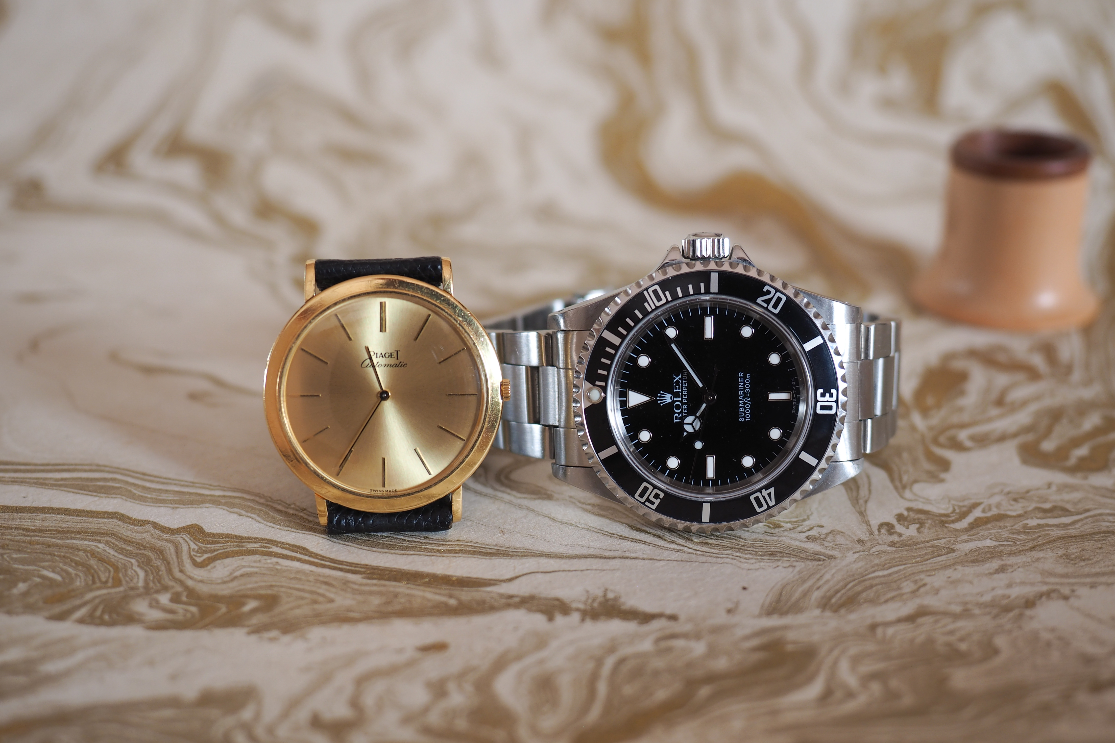 Rolex submariner 24k online gold