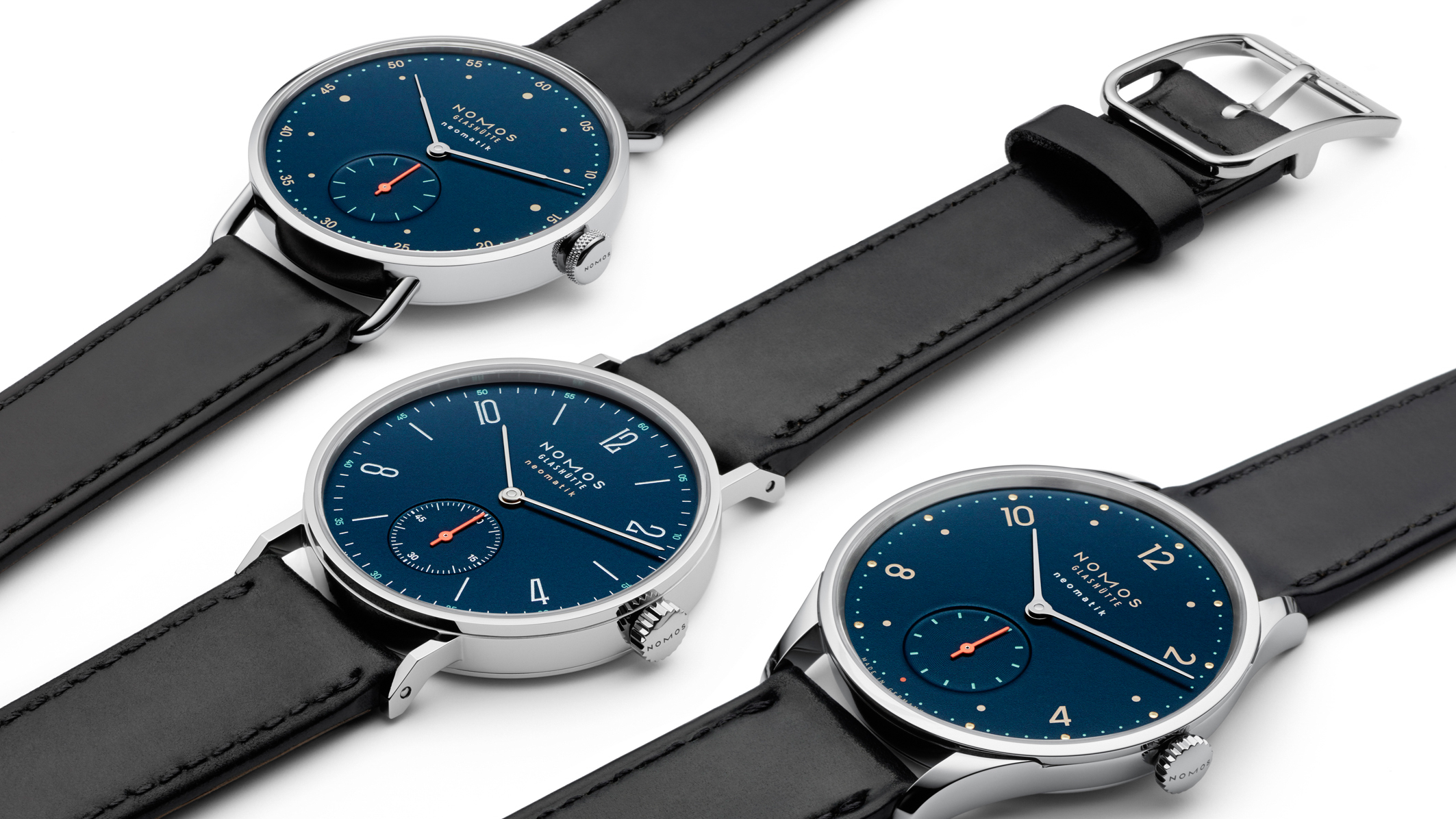 Introducing NOMOS Plays The Blues Four Neomatik Models Get New