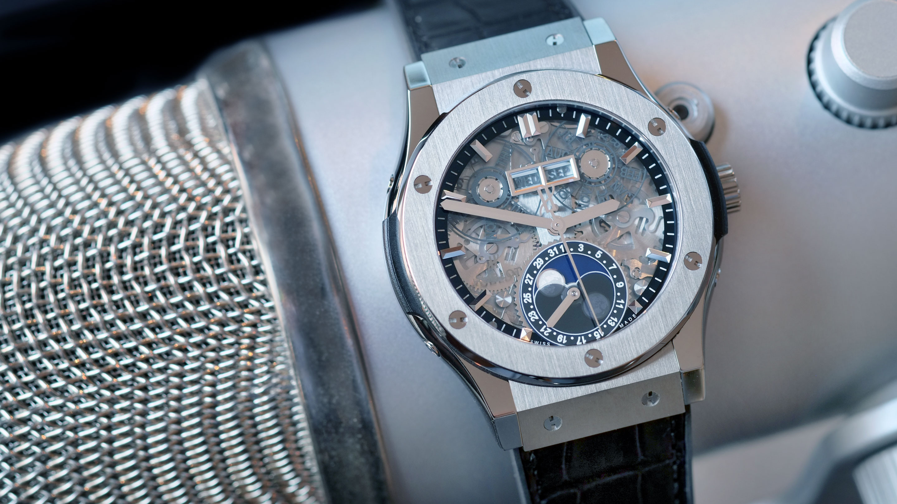 The Value Proposition Hublot Aerofusion Moonphase Titanium Hodinkee