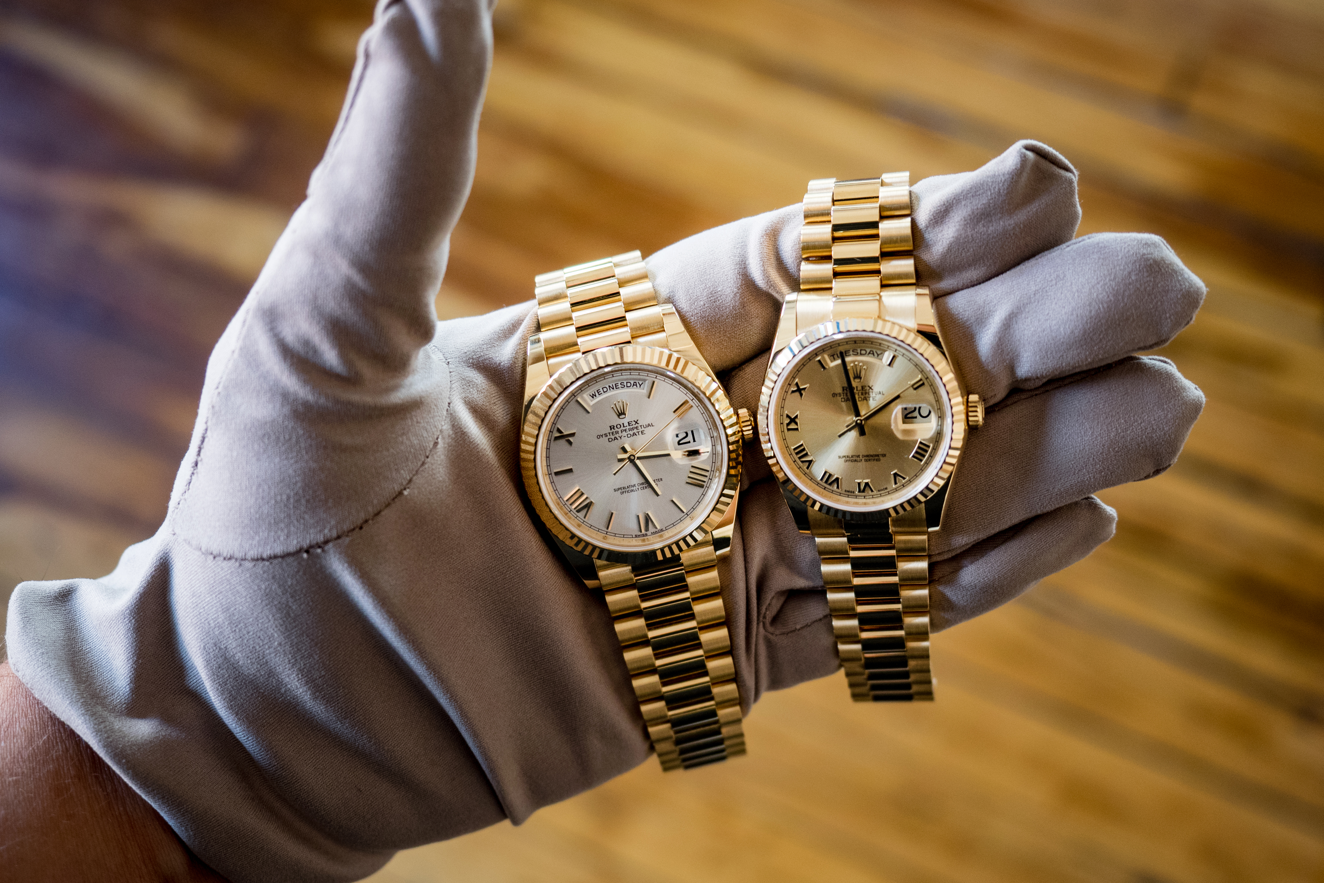 gold day date 36mm