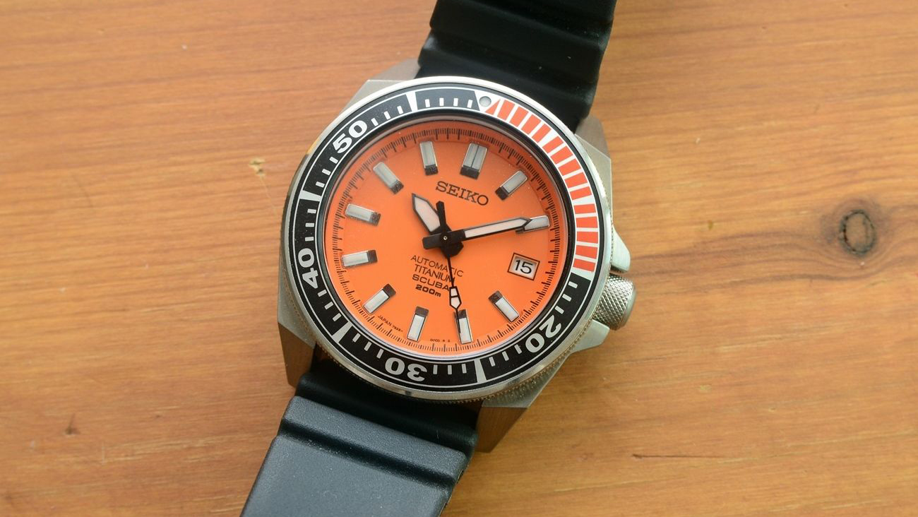 Bring a Loupe An Orange Seiko Samurai SBDA005 A Grey Zenith