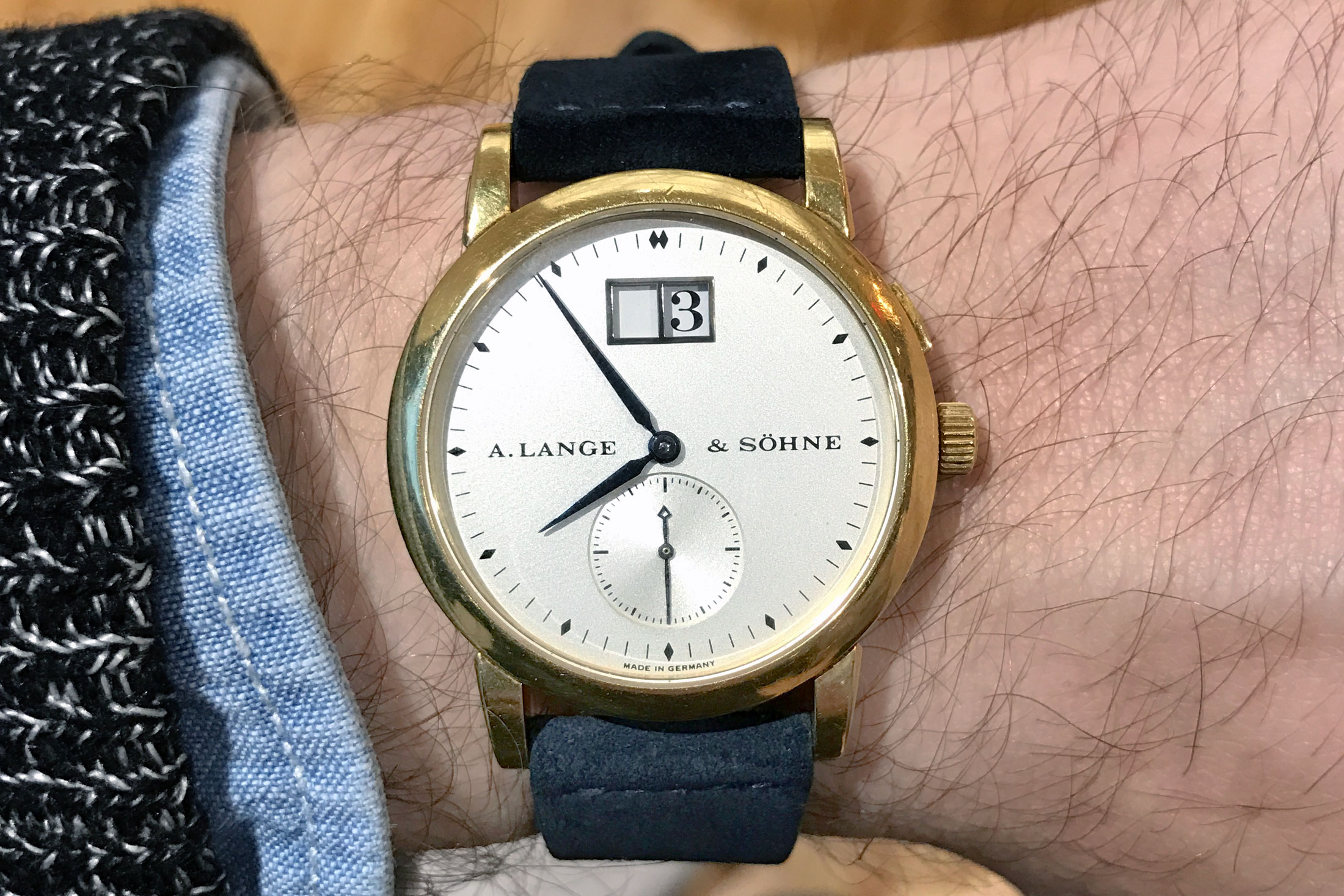 A lange hotsell saxonia thin 37mm