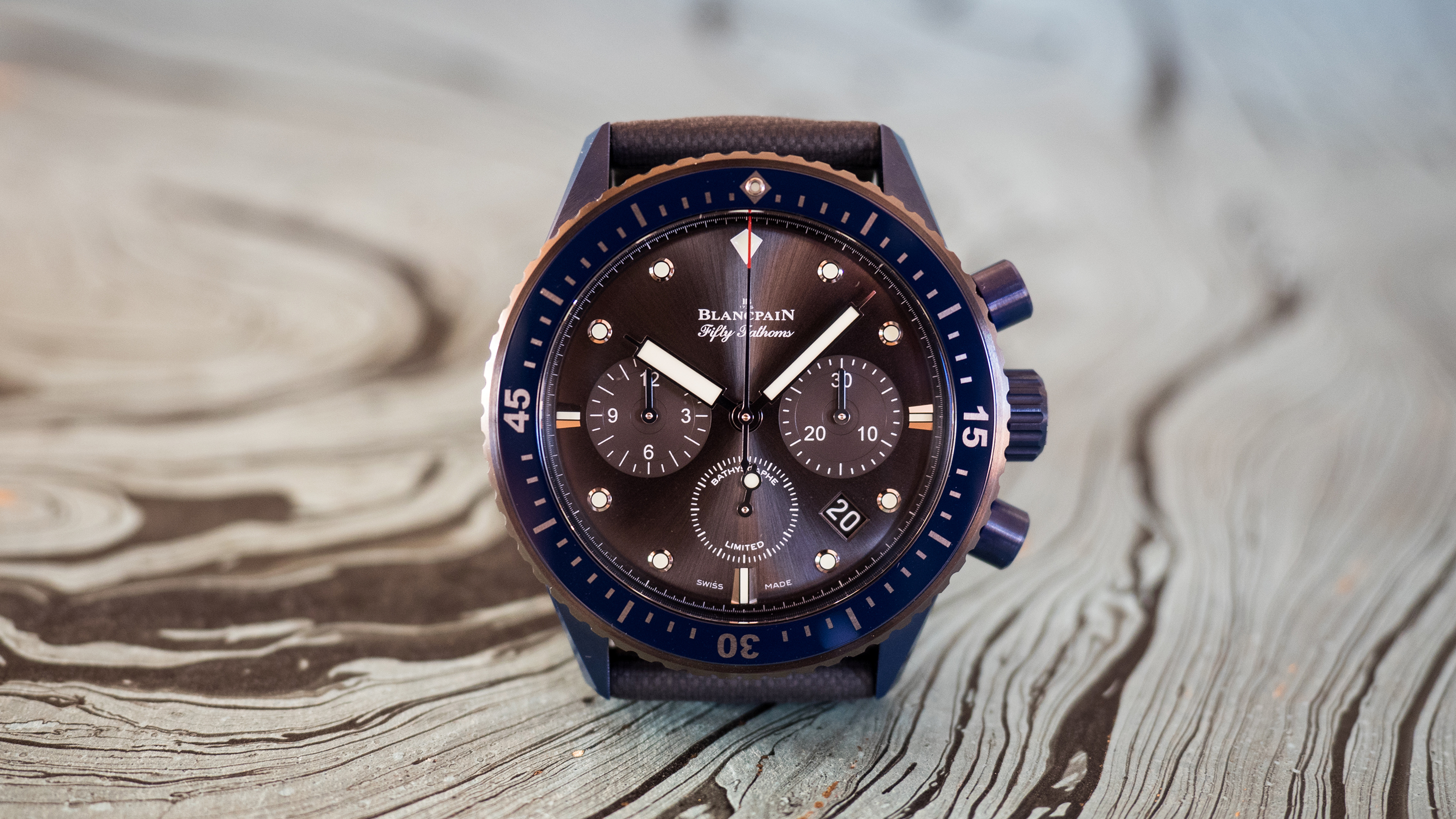 Hands On The Fifty Fathoms Bathyscaphe Flyback Chronograph