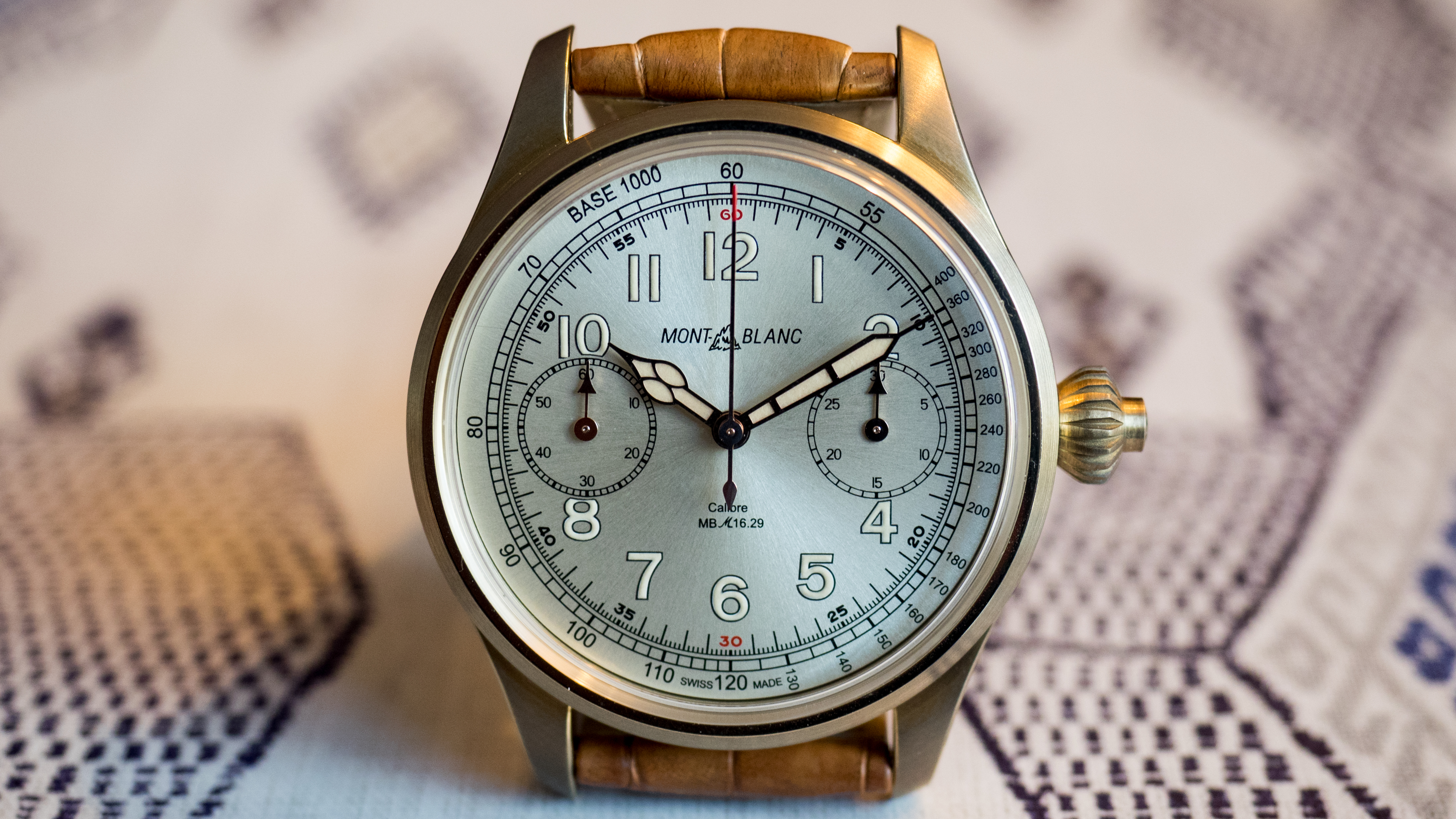 Montblanc 1858 chronograph tachymeter limited edition hotsell