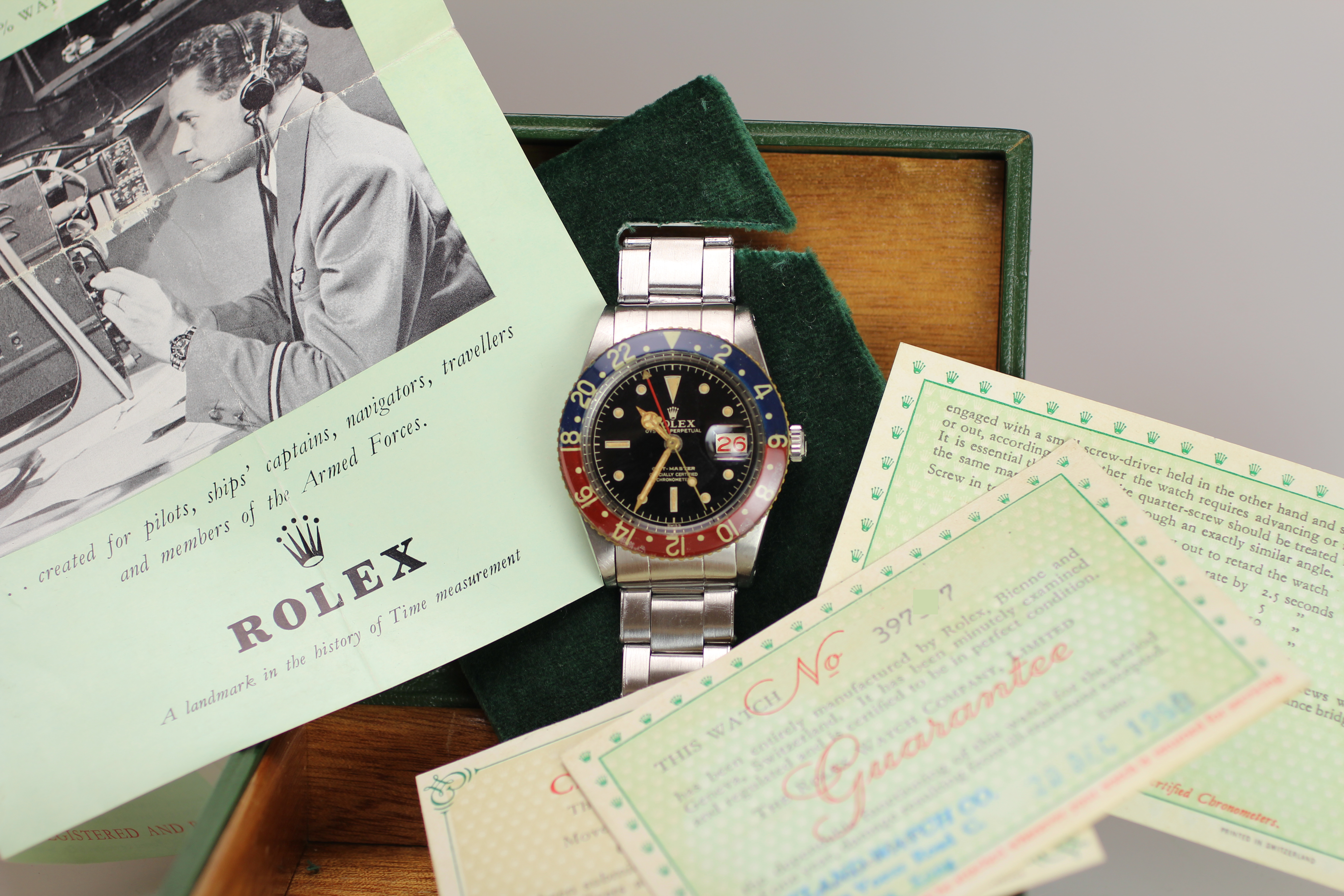 Rolex gmt outlet 1958