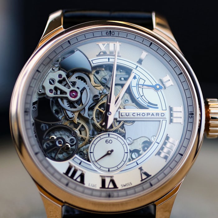 Dial side Chopard Full Strike repeater