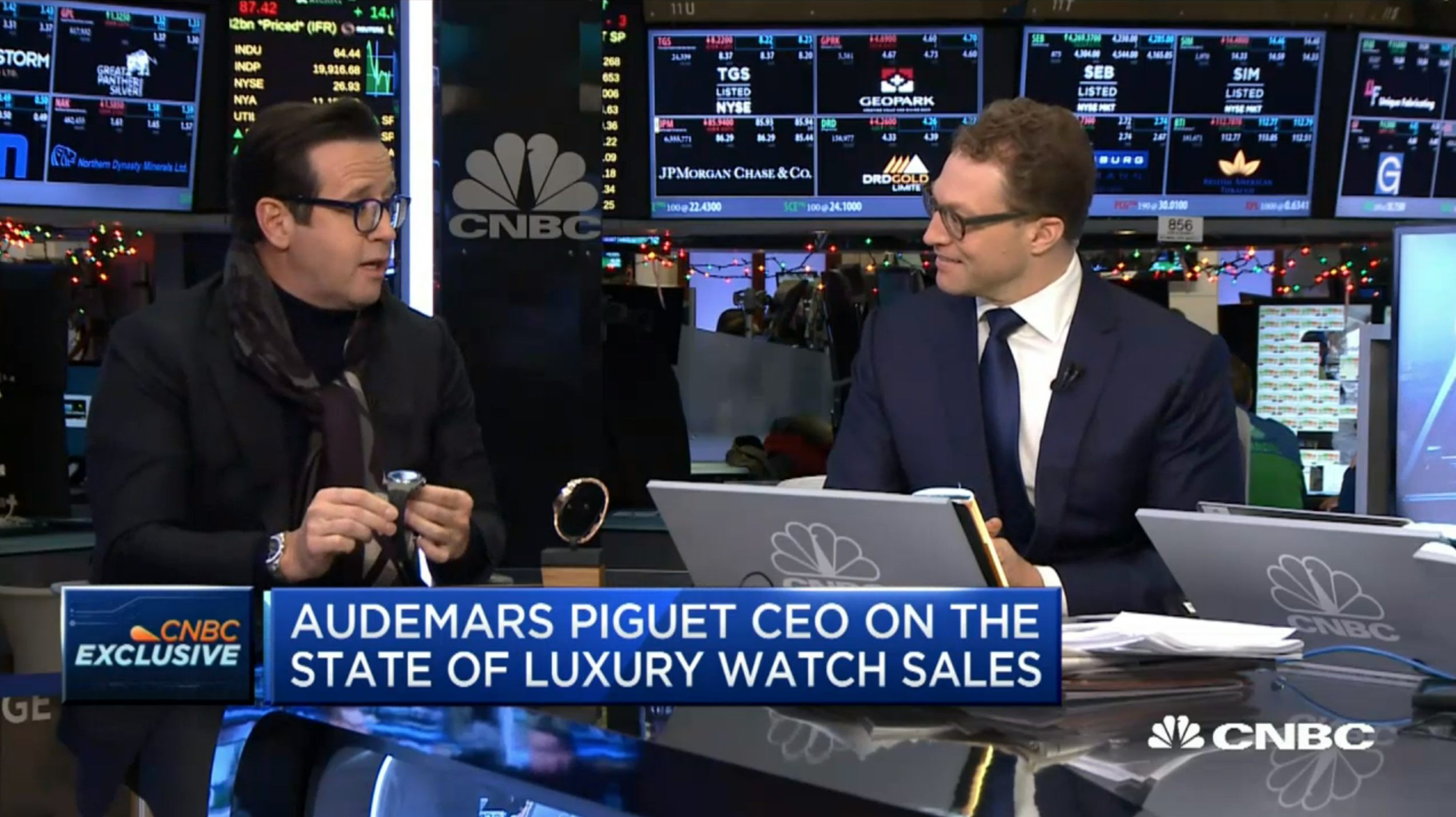 Watch CNBC's full interview with Audemars Piguet CEO Francois