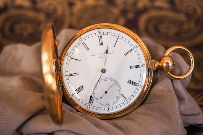 girard perregaux chronometer pocket watch, 1860