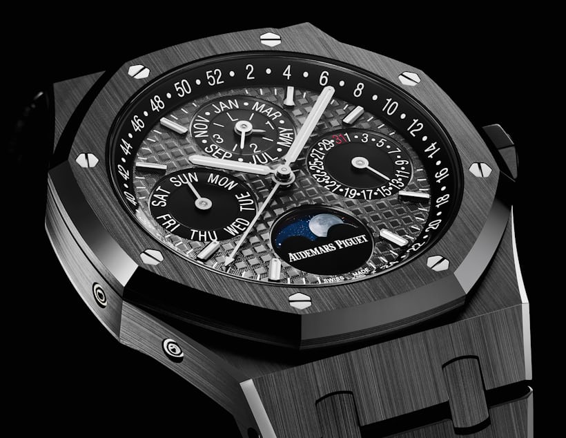 Introducing The Audemars Piguet Royal Oak Perpetual Calendar Now In A Full Ceramic Case Including The Bracelet Hodinkee