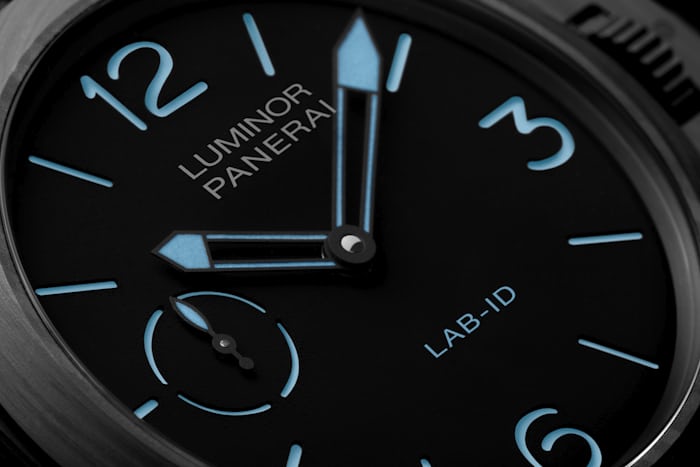 Panerai Lab-ID Luminor 1950 Carbotech™ 3 Days sandwich dial