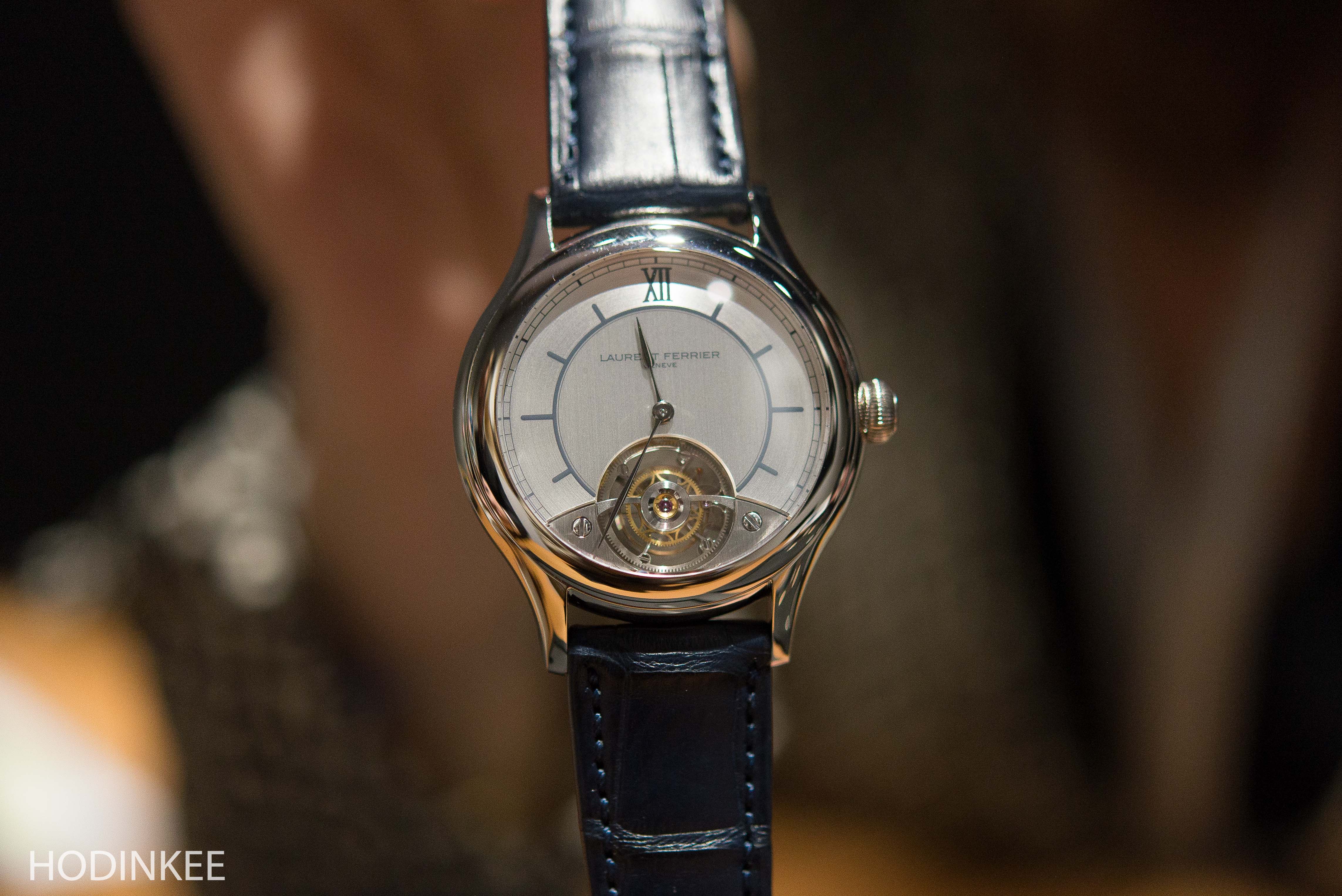 Hands On The Laurent Ferrier Montre cole And Galet Open