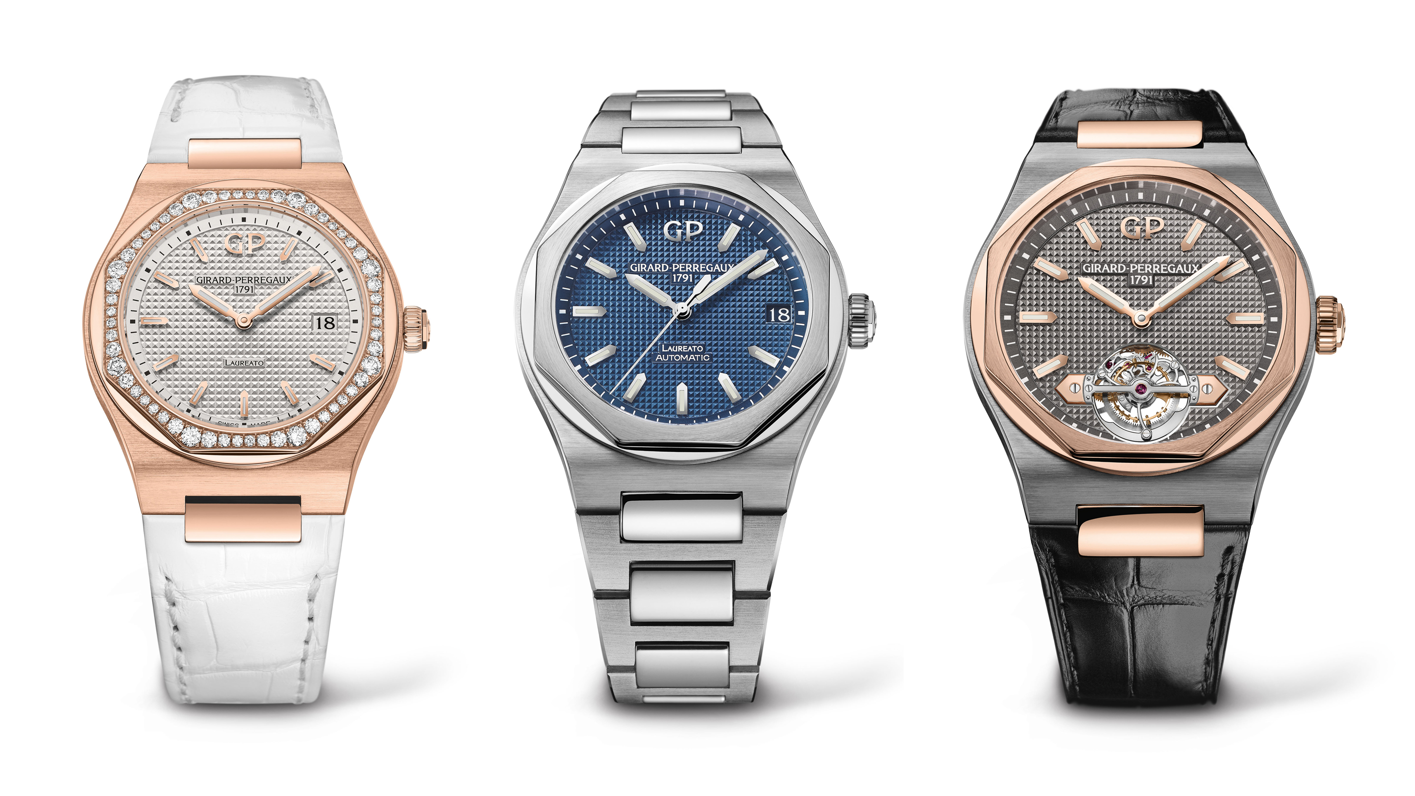 Introducing The Very Large Girard Perregaux Laureato Collection