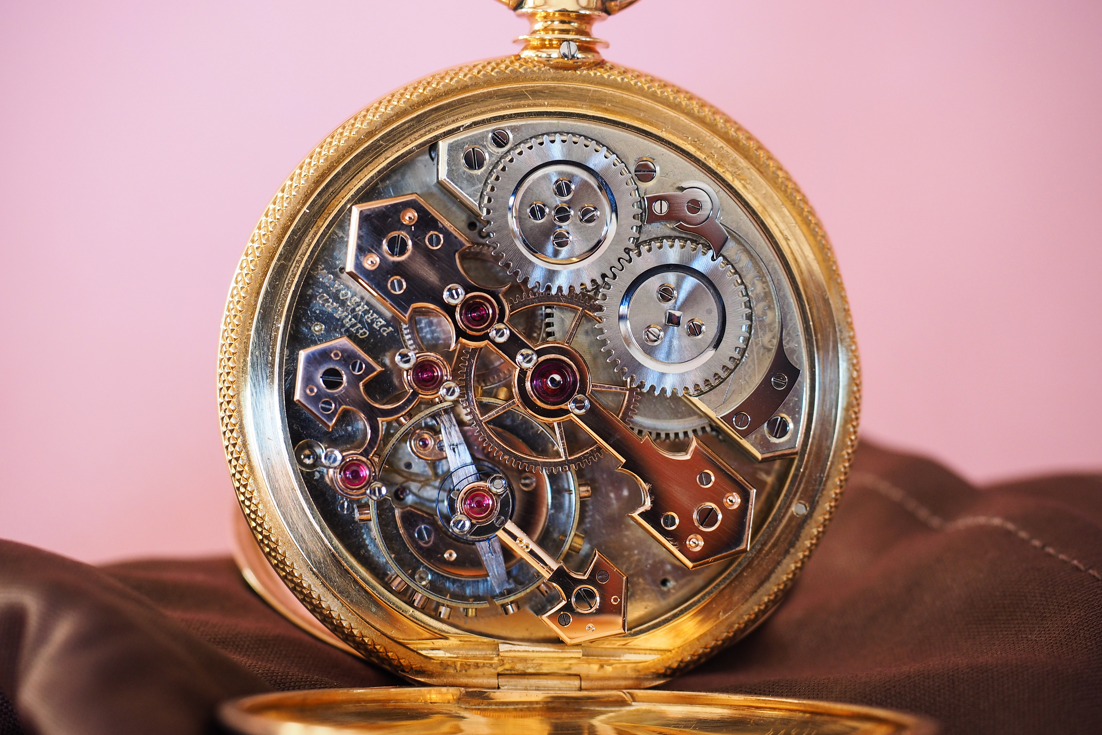 InDepth Two Sweet Vintage Pocket Watches From GirardPerregaux With Balance Springs To Die For