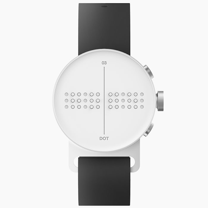 dot smartwatch braille