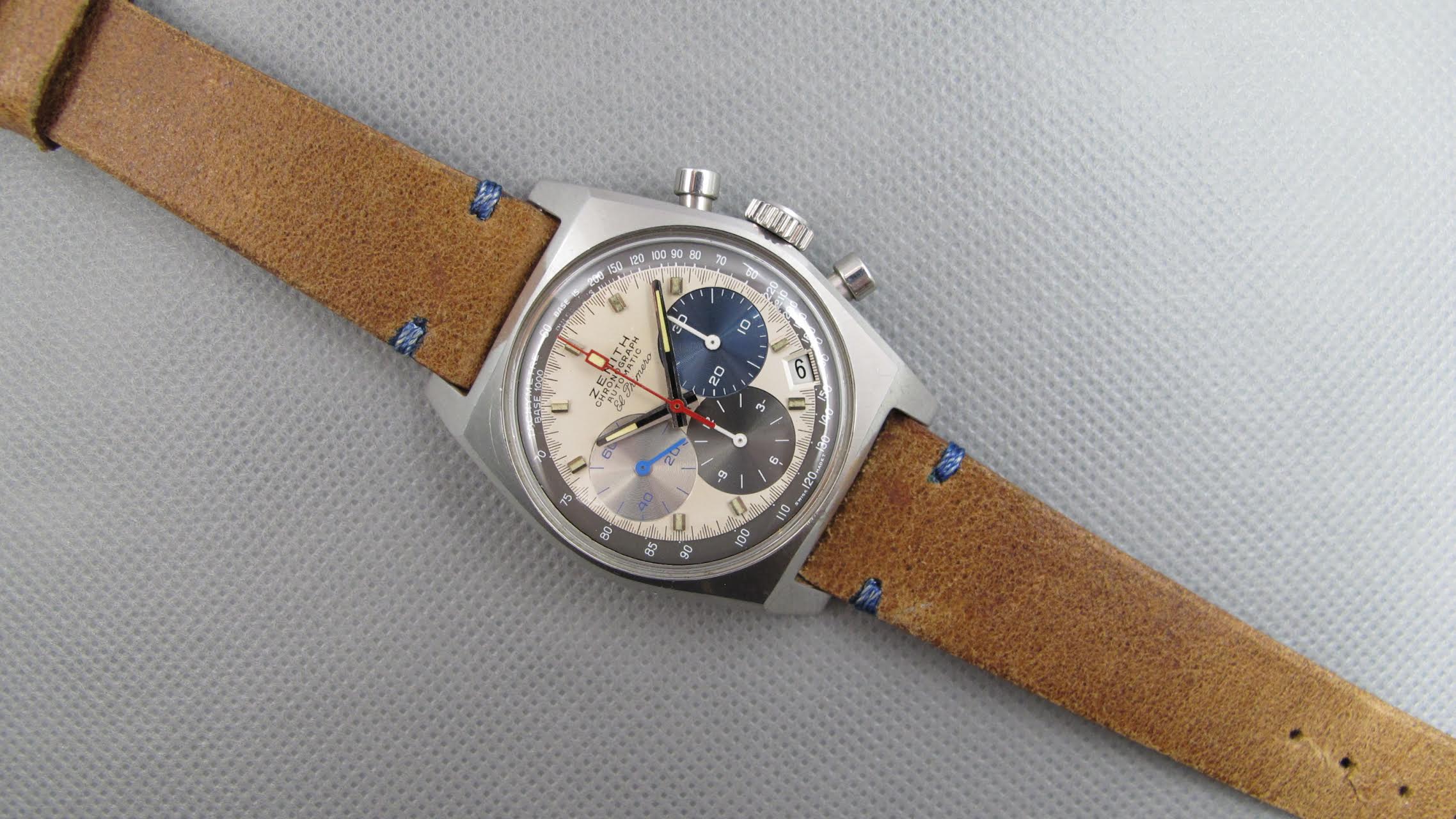 Bring a Loupe A Zenith El Primero Reference A3817 A Movado Super