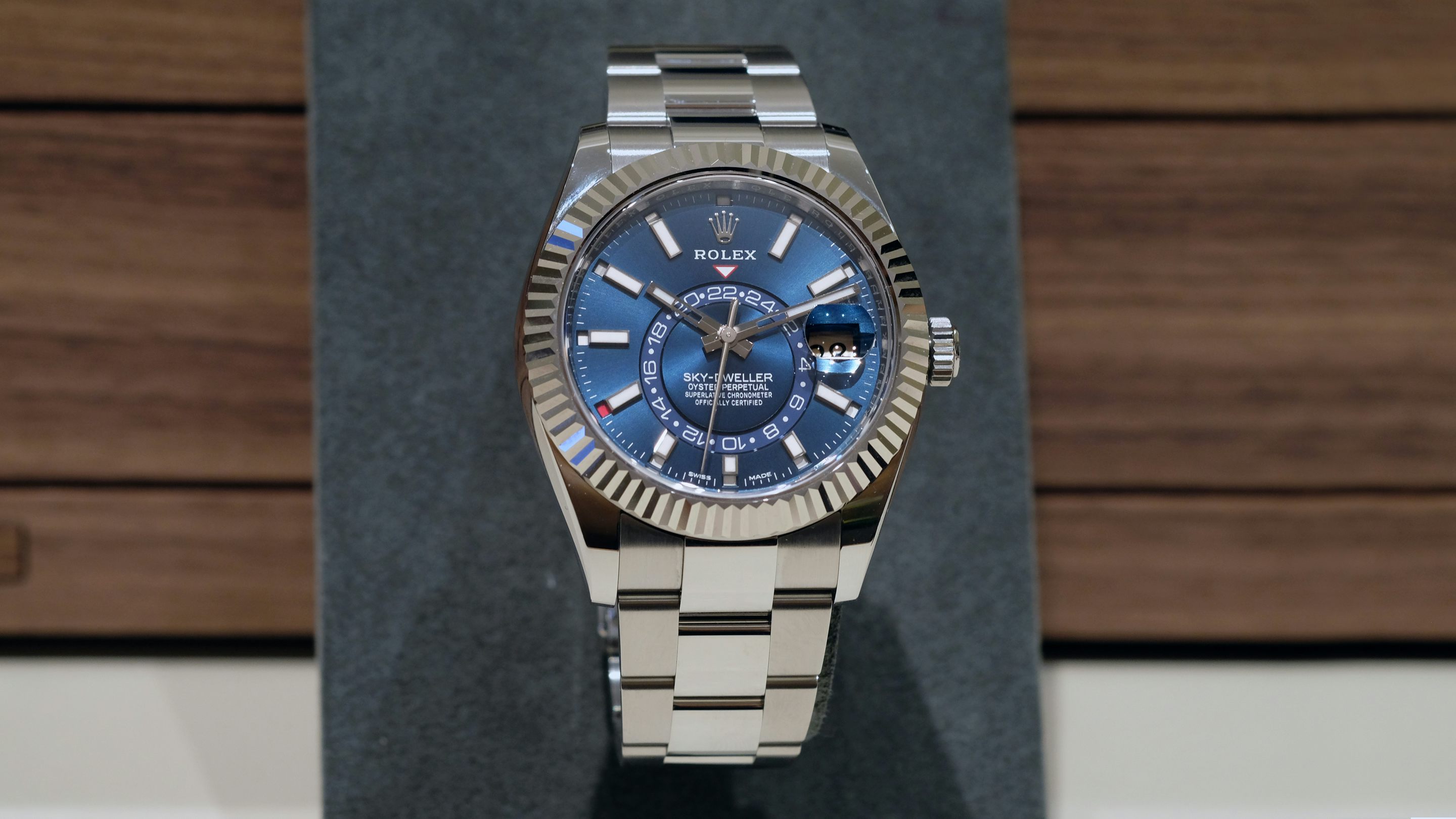 Introducing: The Rolex Sky-Dweller Ref. 326934 In Stainless Steel And In Two-Tone (Live Pics Pricing) - Hodinkee