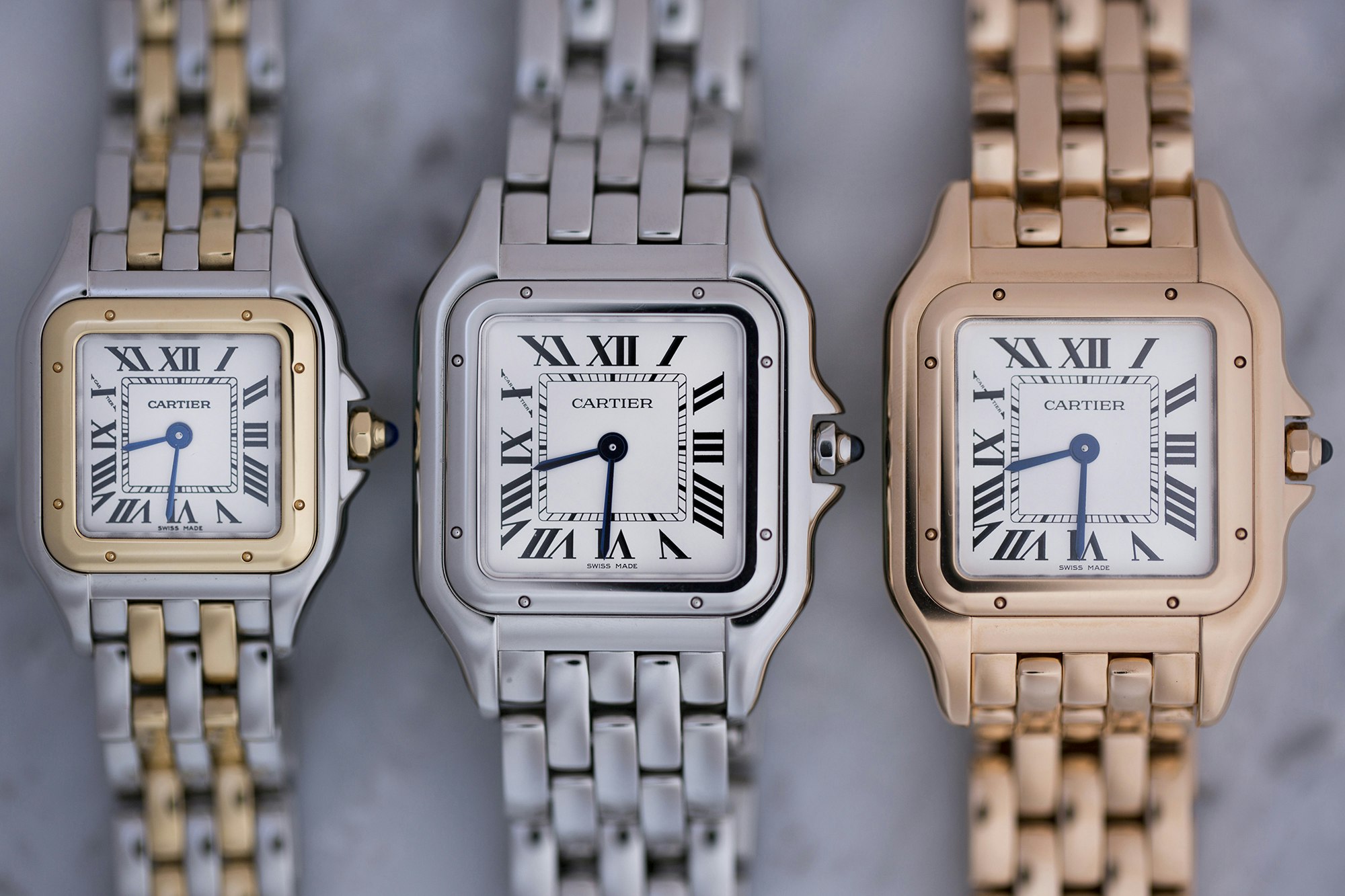 Cartier watch sizes