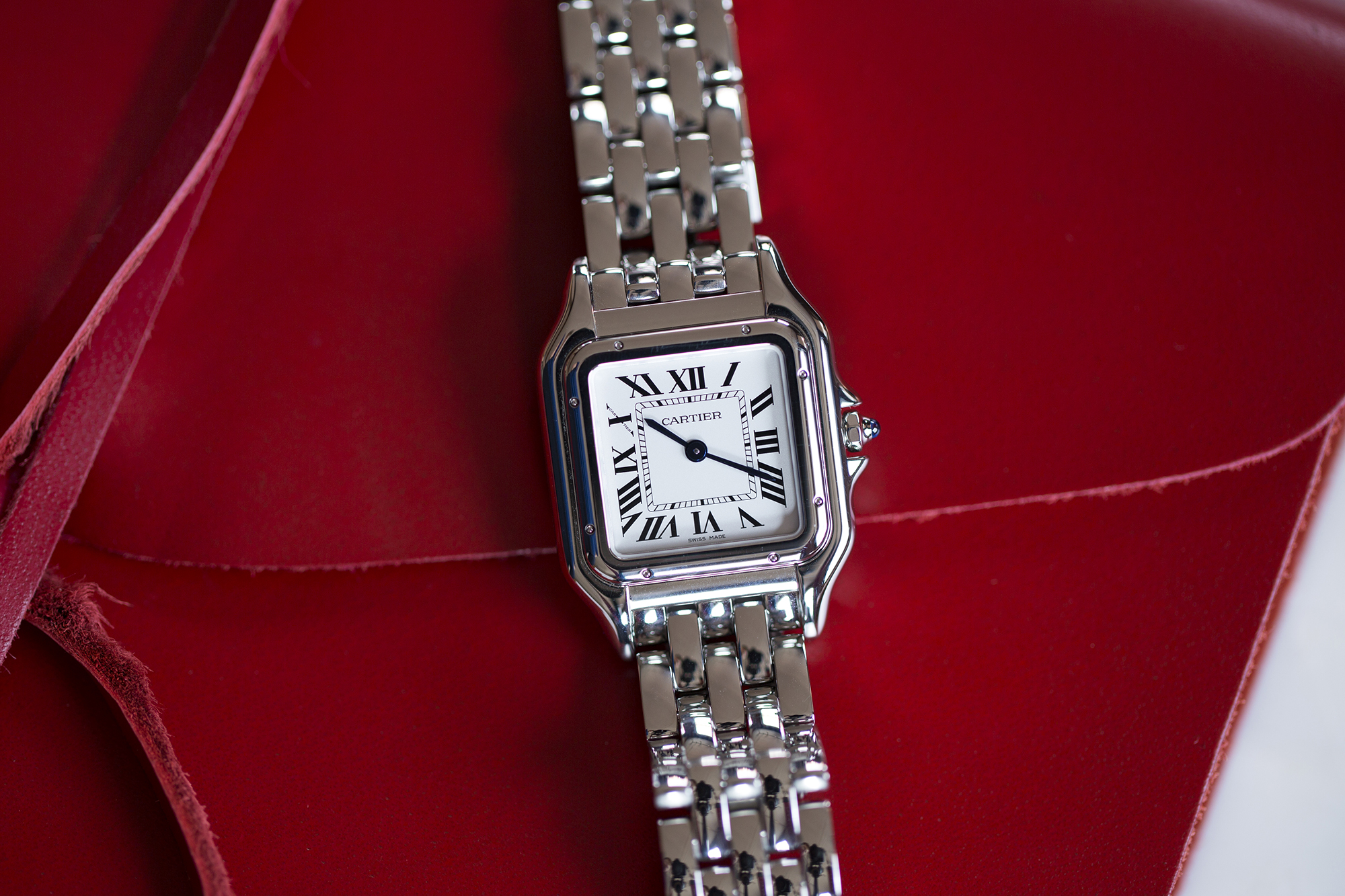 cartier panthere late 80s 18k watch
