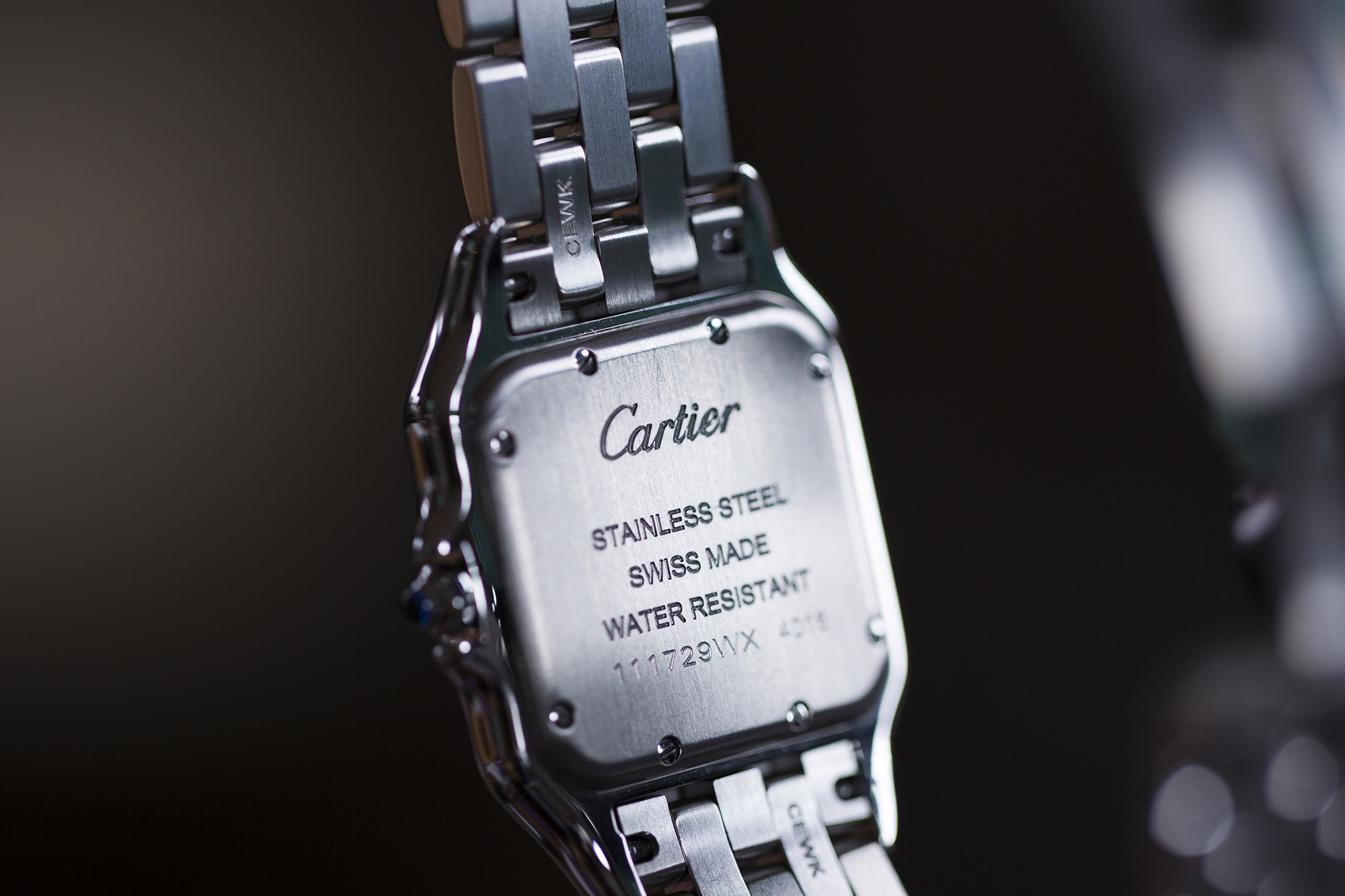 how to open cartier panthere watch