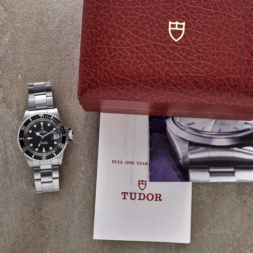 730-TudorSub-Lifestyle 730-TudorSub-Lifestyle 1988 Tudor Submariner Reference 76100 In The Shop: A 1985 Rolex GMT-Master II 'Fat Lady' Reference 16760, A 1970s Zenith Chronograph With Black PVD Case, And A 1950s Ernest Borel Incastar 'Dato-Compax' In The Shop: A 1985 Rolex GMT-Master II ‘Fat Lady’ Reference 16760, A 1970s Zenith Chronograph With Black PVD Case, And A 1950s Ernest Borel Incastar ‘Dato-Compax’ 730 TudorSub Lifestyle