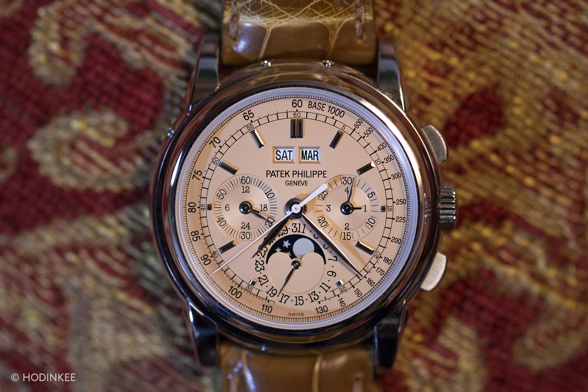 patek philippe 5970g salmon dial