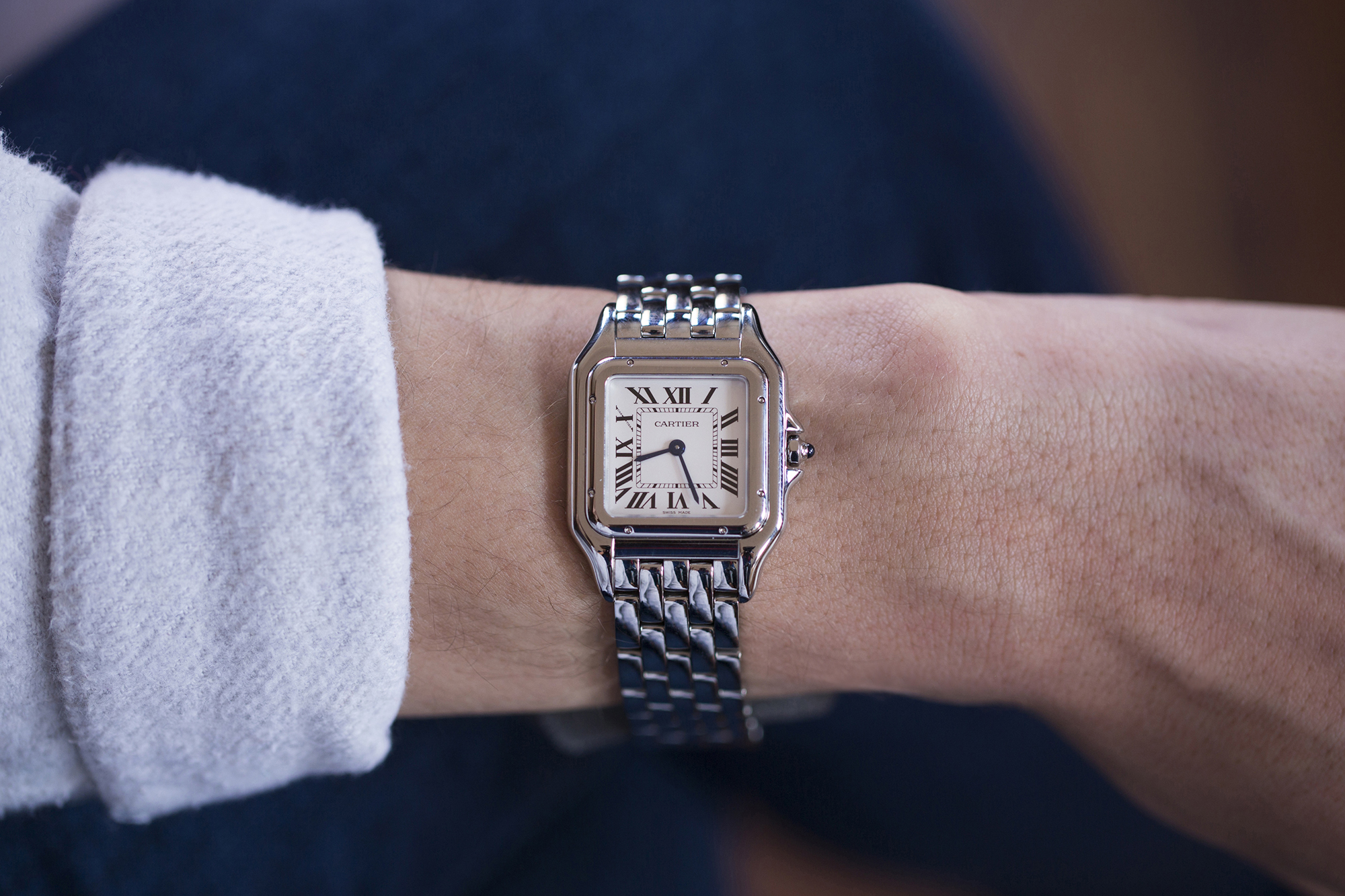 cartier tank francaise or panthere