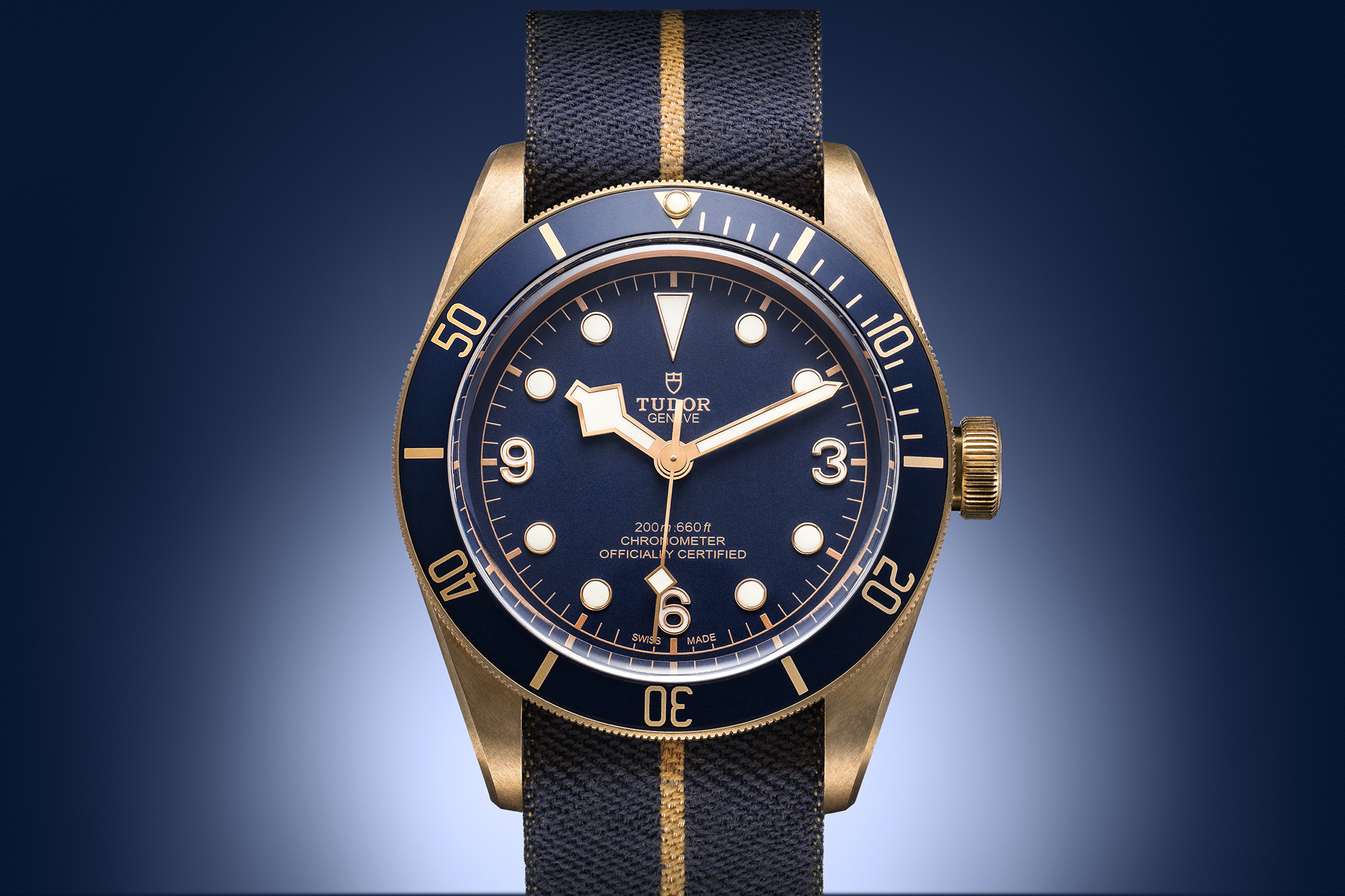 Tudor black bay shop bronze blue edition