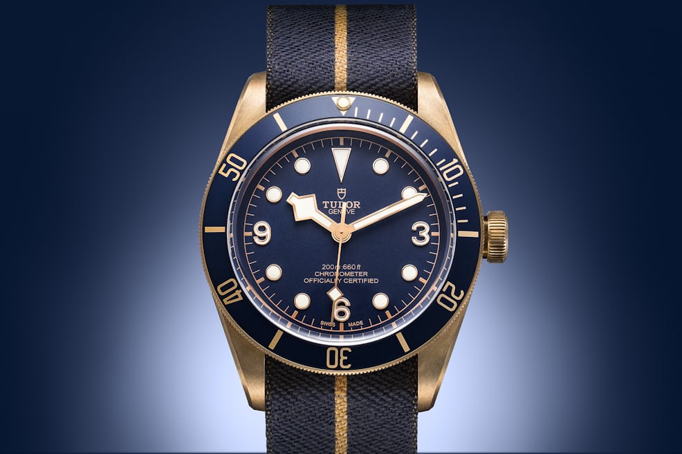 Tudor Black Bay Bronze Blue Special Edition For Bucherer -