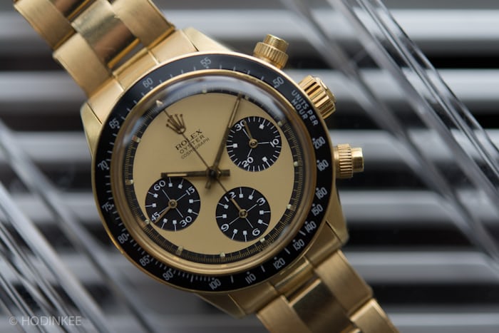 Breaking News Oyster Paul Newman In Gold Pulls 3 7 Million And Becomes The Most Expensive Daytona Ever Sold At Auction Hodinkee