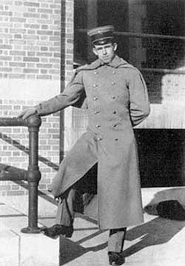 Omar Bradley as a cadet at West Point.
