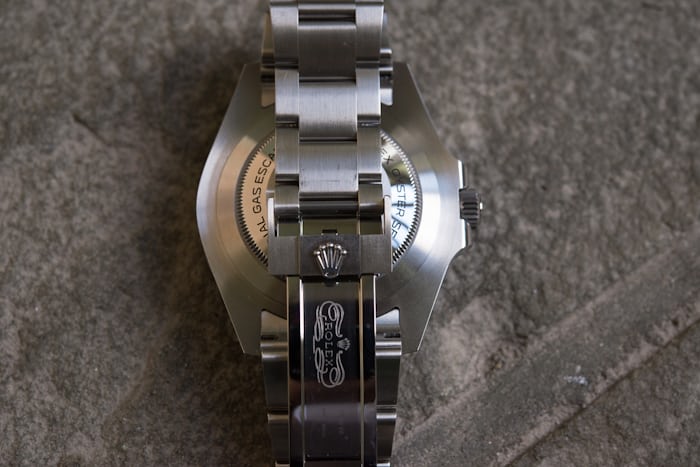Rolex Sea-Dweller Ref. 126600 clasp and bracelet