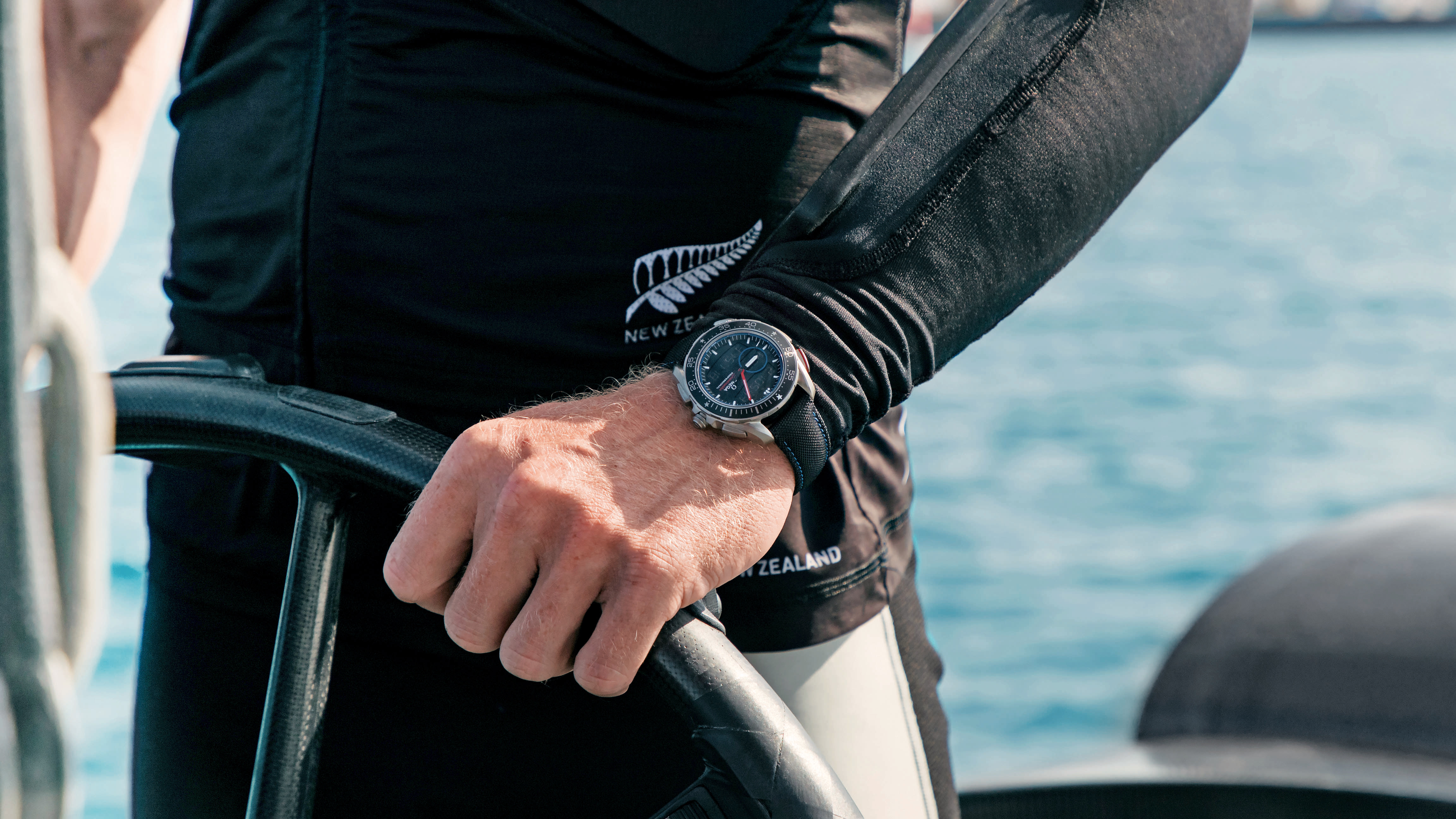 Omega seamaster america's outlet cup racing chronograph