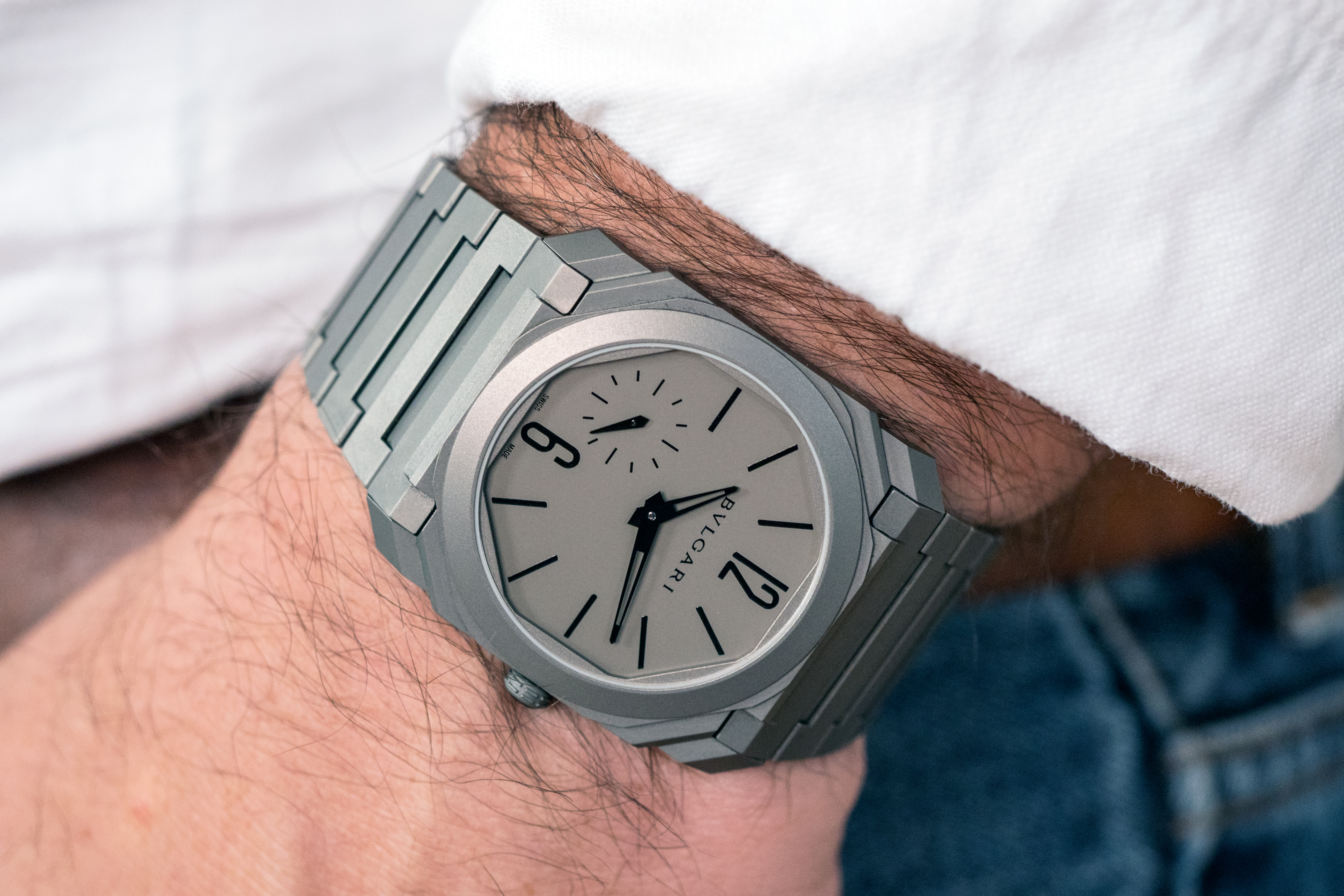bulgari octo titanium watch