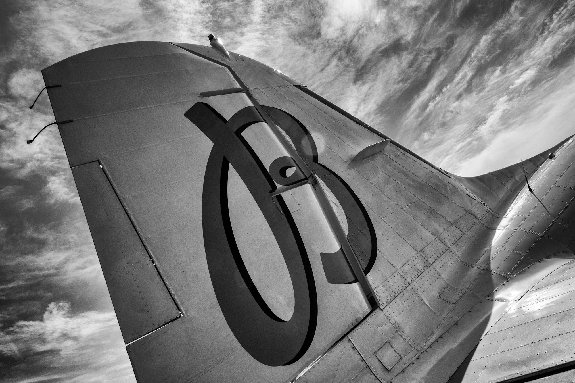 P8212276_bw P8212276_bw Breitling DC-3 tail Dispatches: Breitling's DC-3 To Become Oldest Aircraft Ever To Circle The Earth Dispatches: Breitling’s DC-3 To Become Oldest Aircraft Ever To Circle The Earth P8212276 bw