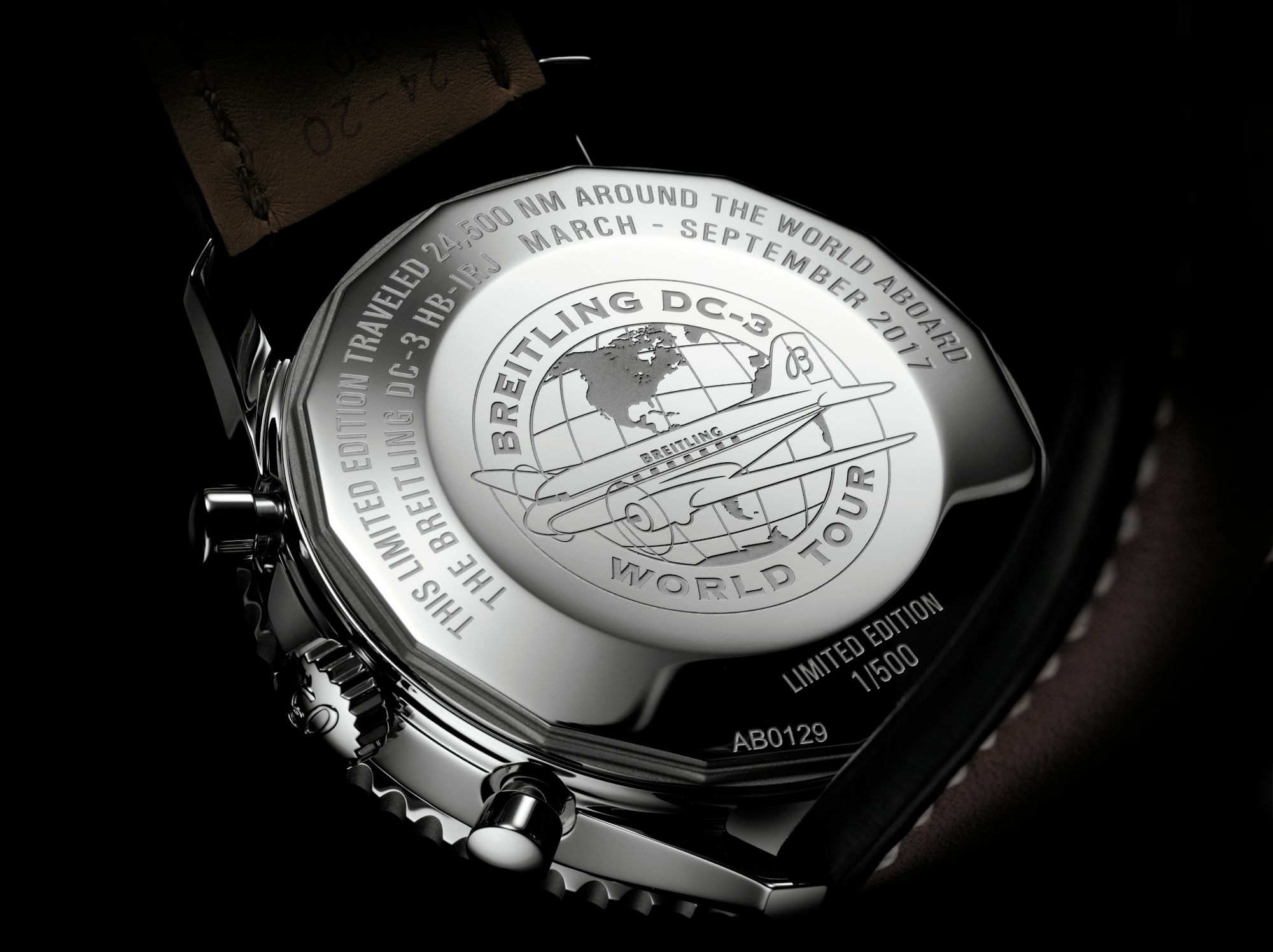Breitling_DC-3_Limited_Edition_Navitimer_4 Breitling_DC-3_Limited_Edition_Navitimer_4 Breitling DC-3 Navitimer 01 Limited Edition caseback Dispatches: Breitling's DC-3 To Become Oldest Aircraft Ever To Circle The Earth Dispatches: Breitling’s DC-3 To Become Oldest Aircraft Ever To Circle The Earth Breitling DC 3 Limited Edition Navitimer 4