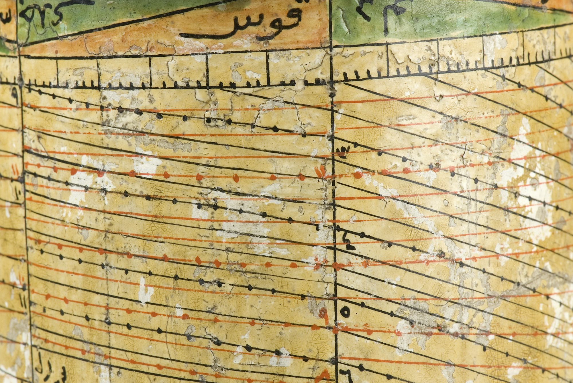 Ottoman Pillar Dial showing equinoctial hours and time alla Turca (inventory no. 7184, The Collection of Historical Scientific Instruments, Harvard University)