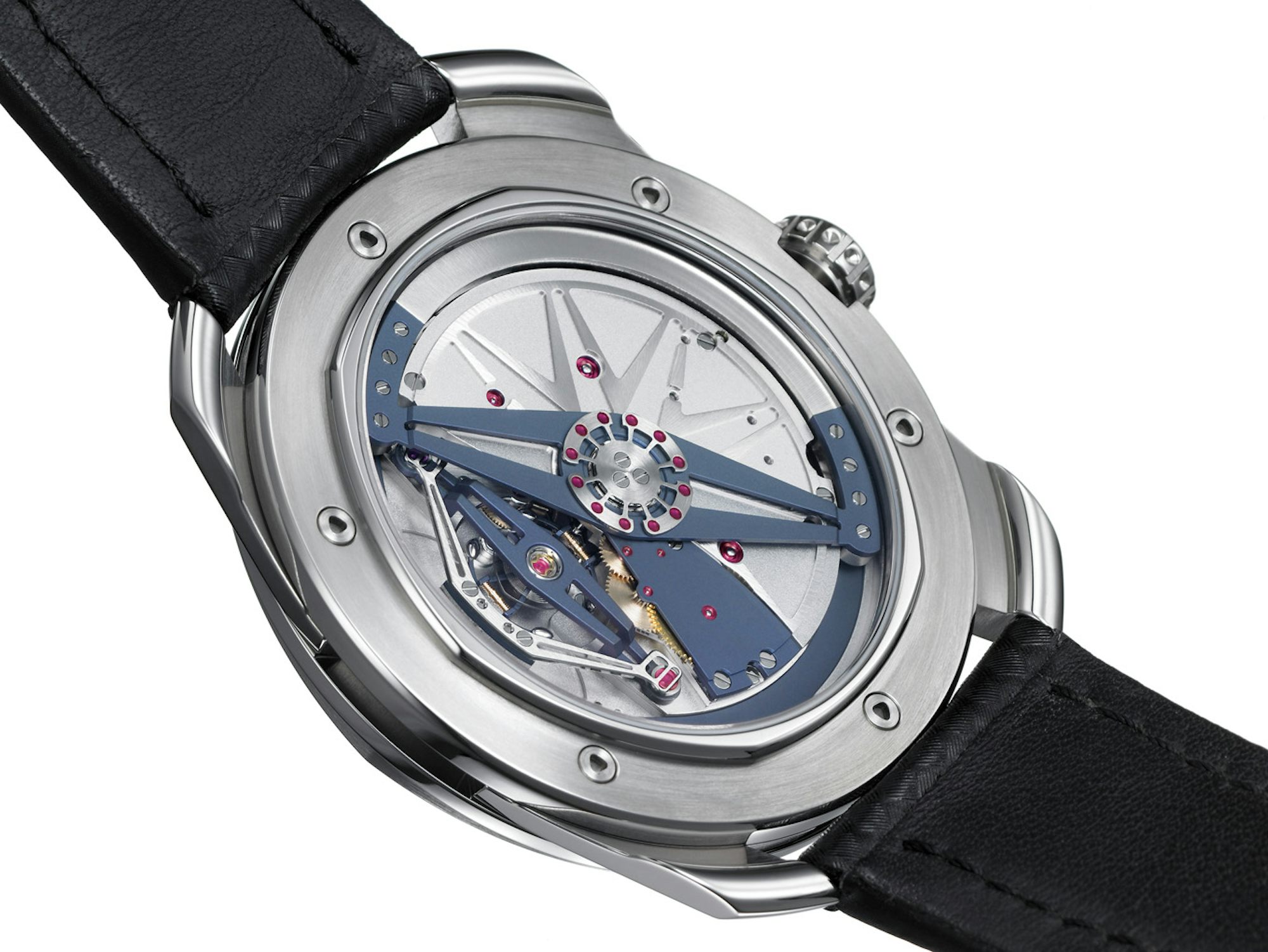 2005_2 2005_2 De Bethune DB25 with titanium and platinum balance featuring diagonal crossings (2005) Technical Perspective: A Conversation With De Bethune's Denis Flageollet Technical Perspective: A Conversation With De Bethune’s Denis Flageollet 2005 2