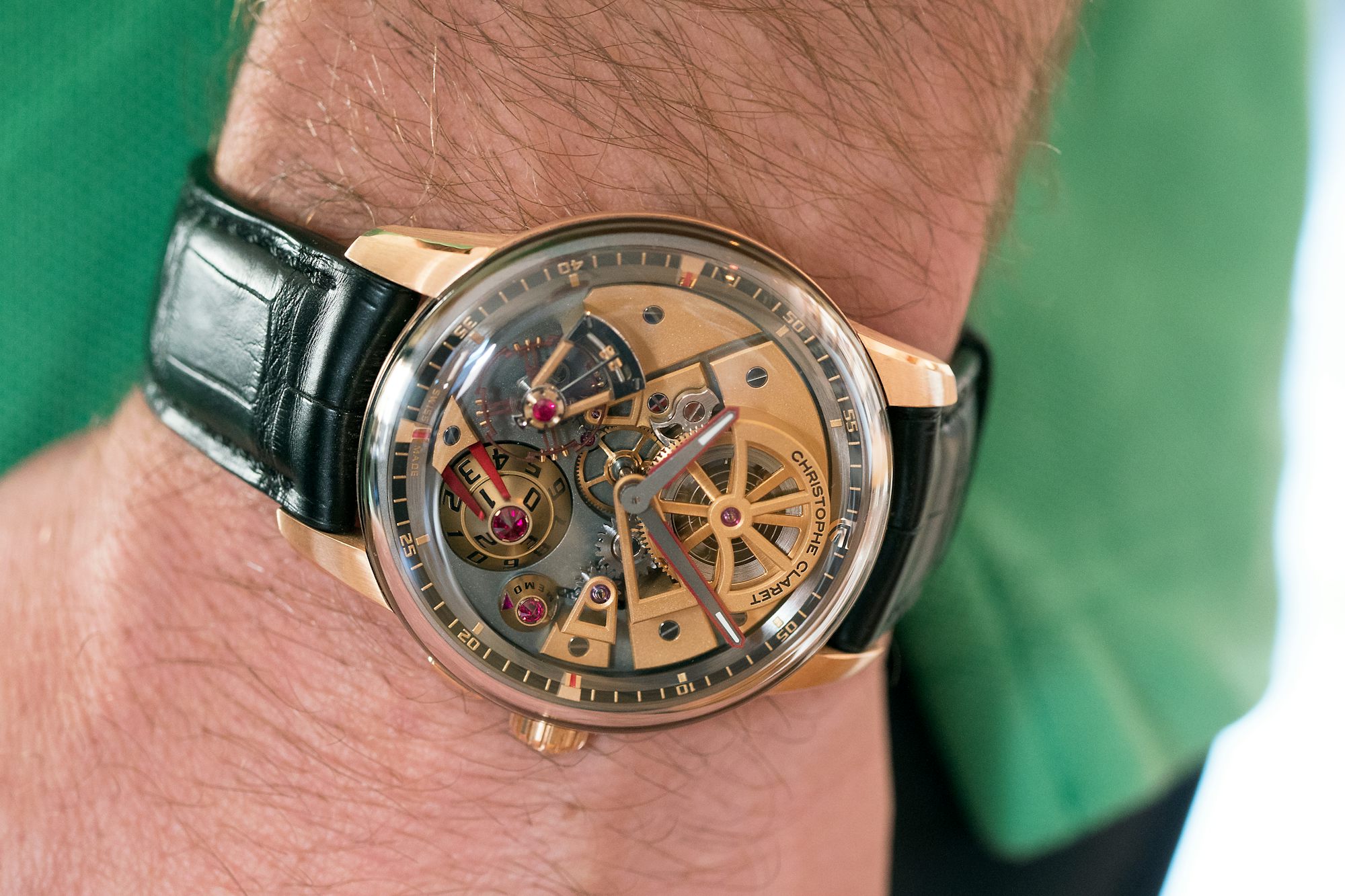 P7262019 P7262019 Claret Maestro wristshot Hands-On: The Christophe Claret Maestro Hands-On: The Christophe Claret Maestro P7262019