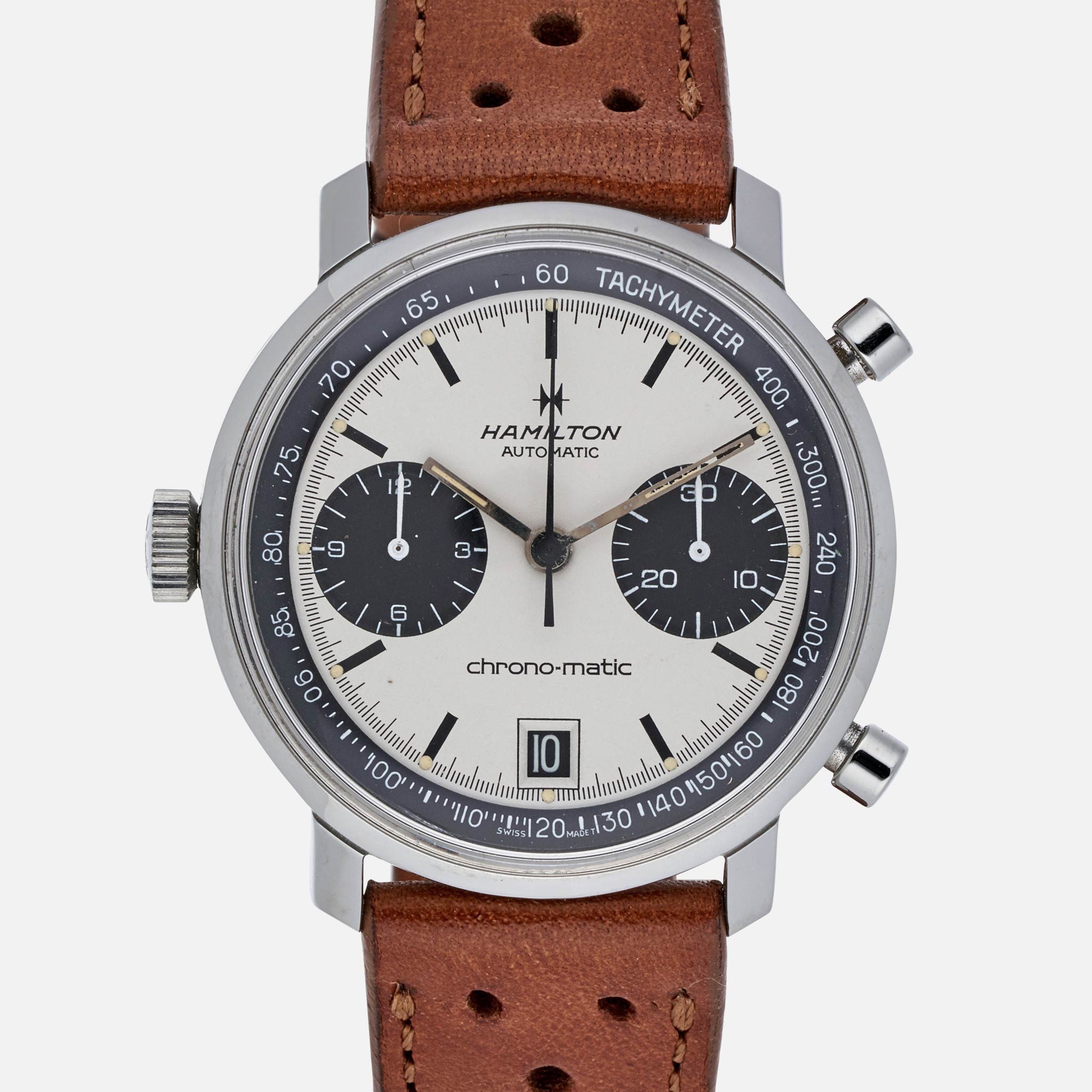 hamilton chronograph panda