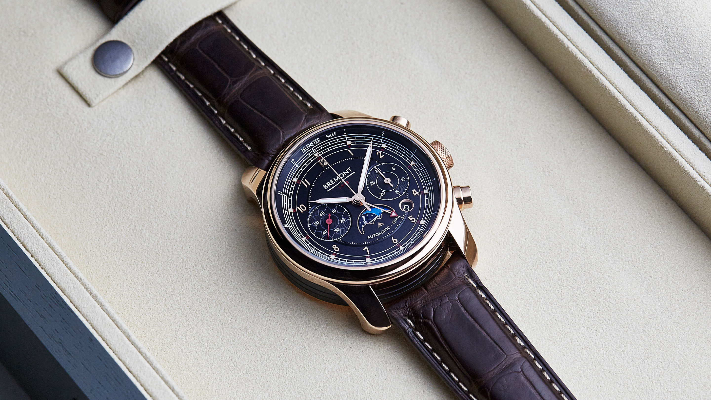 Bremont 1918 rose gold sale