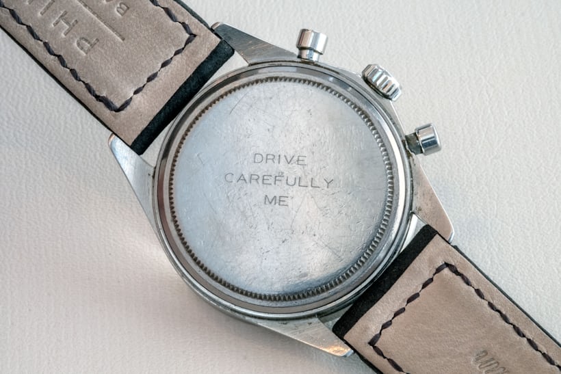 Image result for paul newman engraved watch