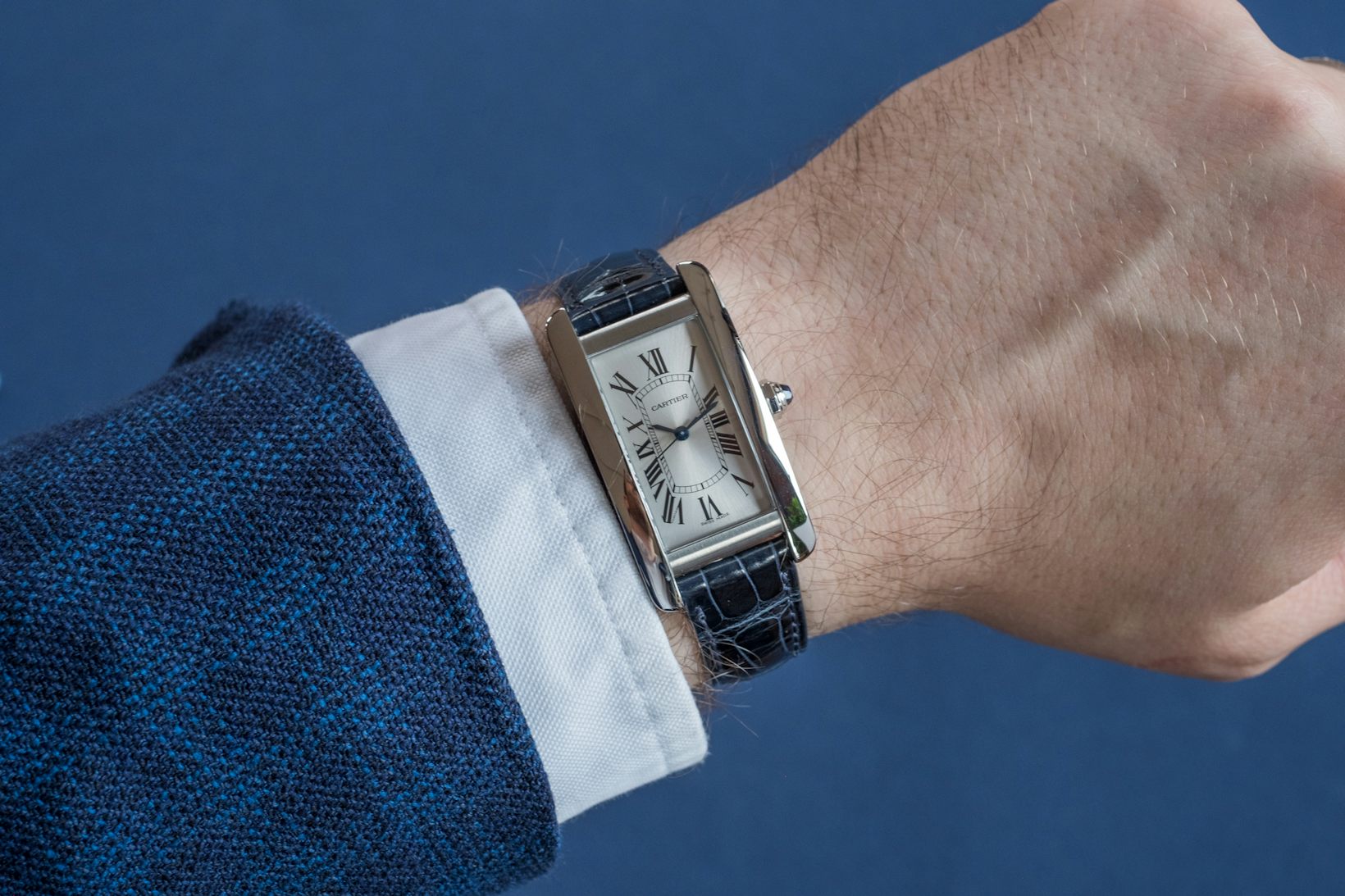 A Week On The Wrist The Cartier Tank Américaine In Steel HODINKEE